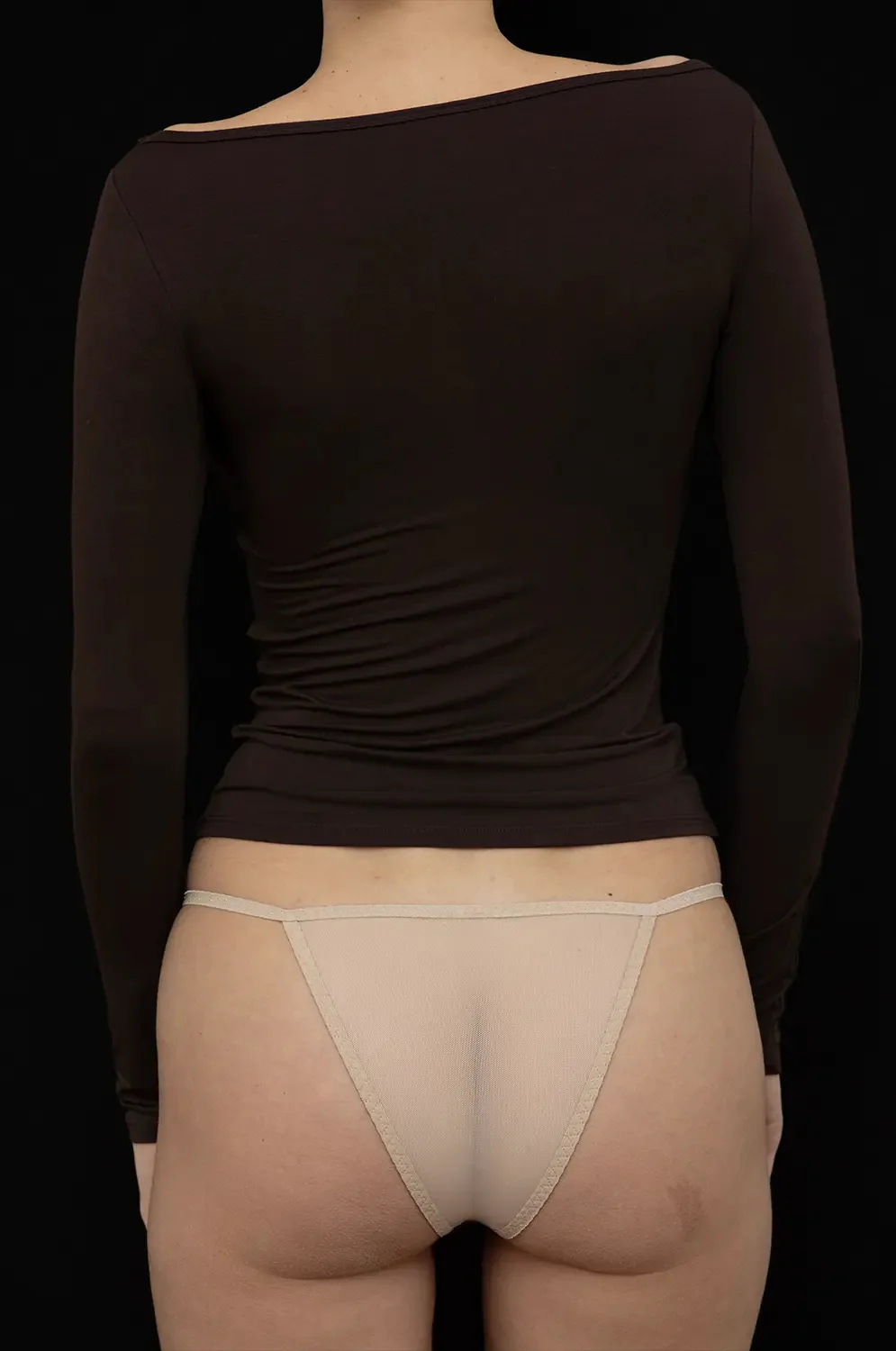 KYE INTIMATES RECLINE BATEAU LONGSLEEVE - ESPRESSO - Image 3