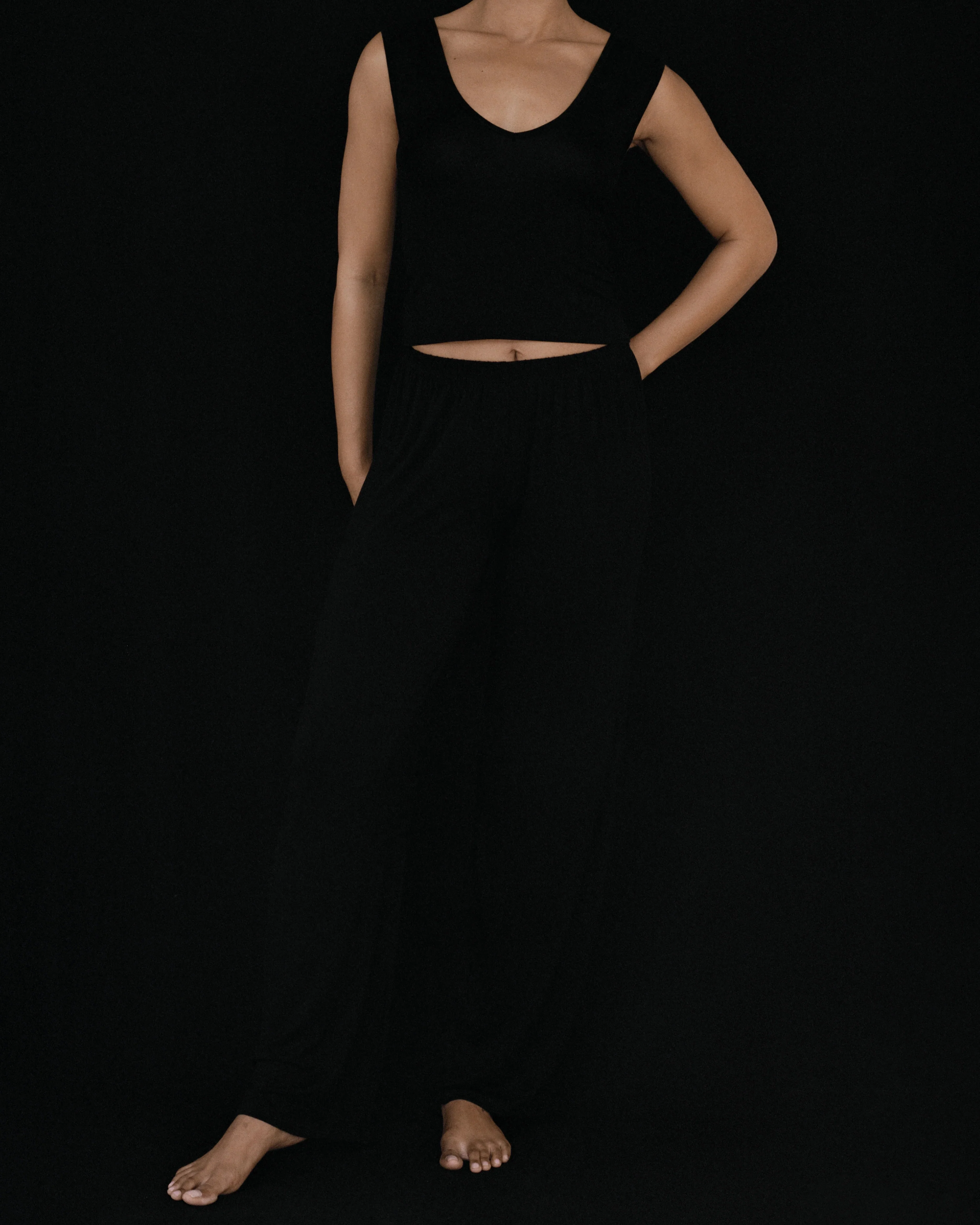 KYE INTIMATES RECLINE PANT - BLACK - Image 2