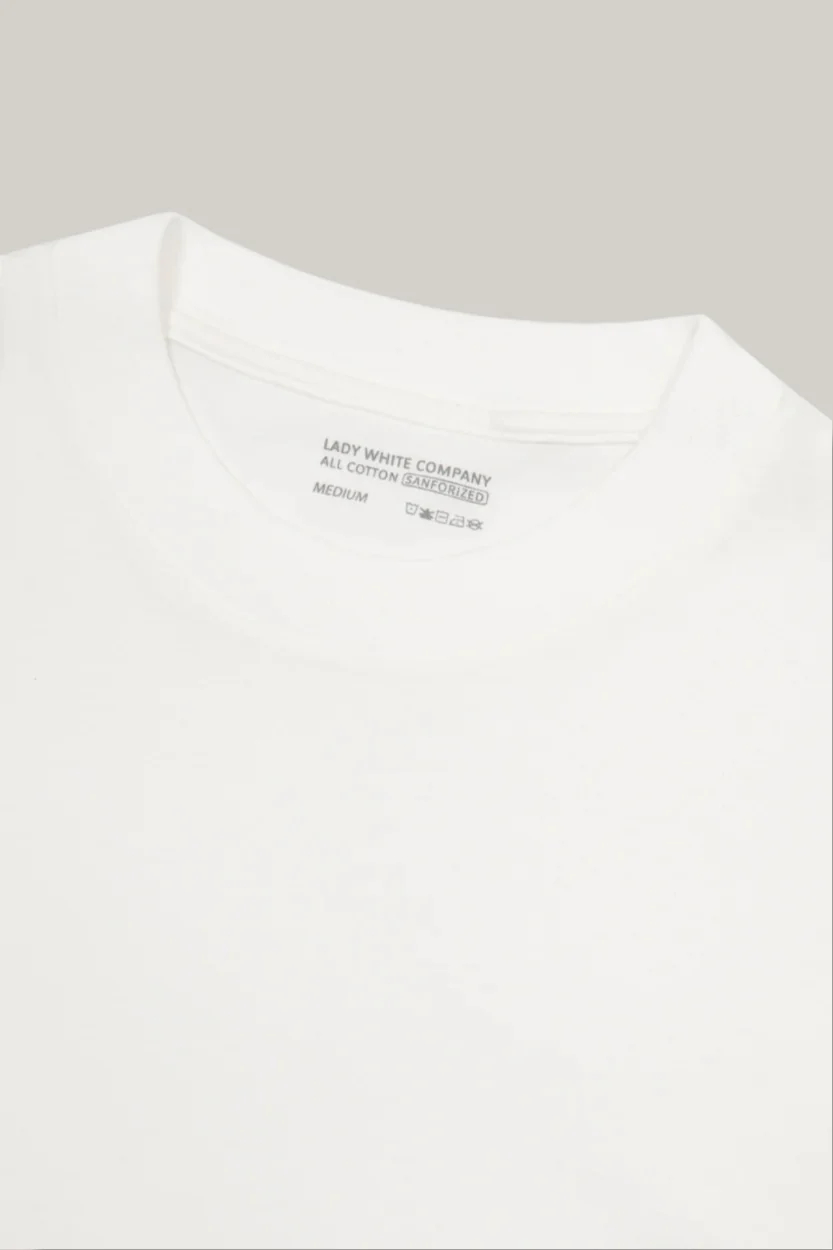 LADY WHITE CO. ATHENS T-SHIRT - WHITE - Image 3
