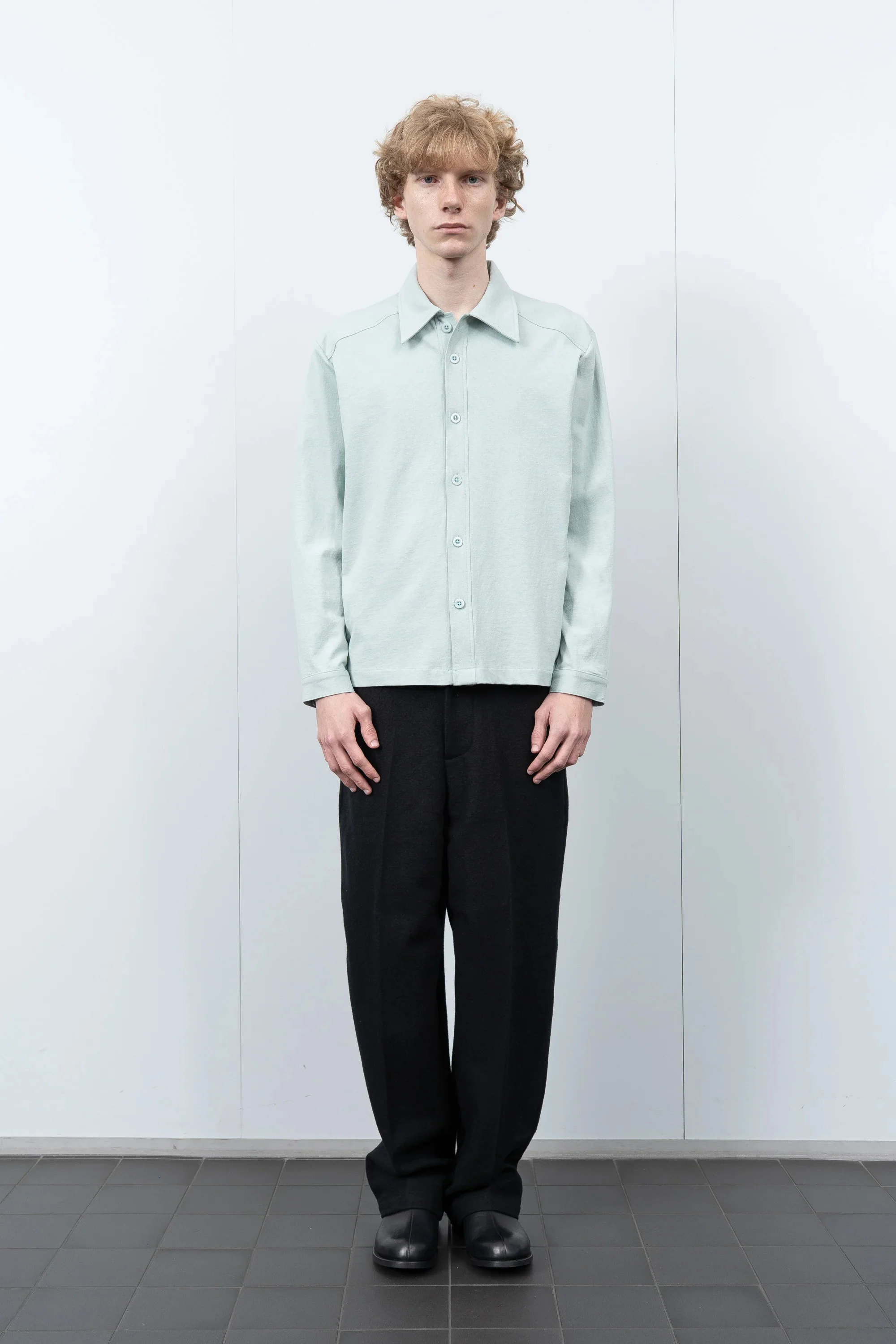 LADY WHITE CO. BARTLETT BUTTON DOWN - MIST - Image 5