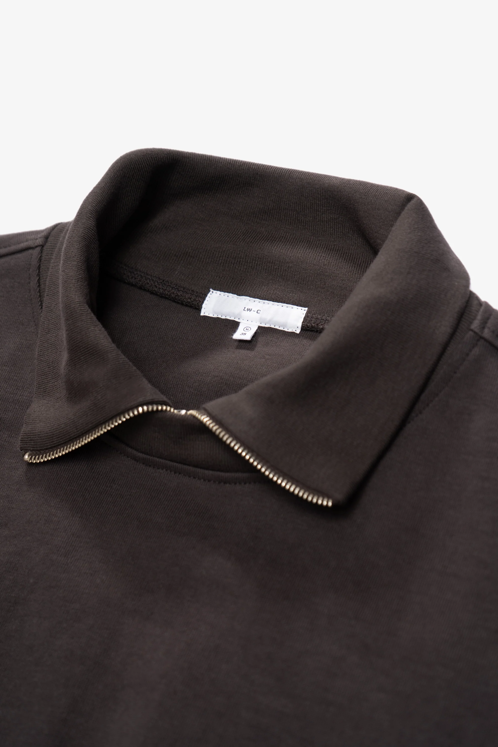 LADY WHITE CO. LAYERED 1/4 ZIP - PEWTER - Image 3