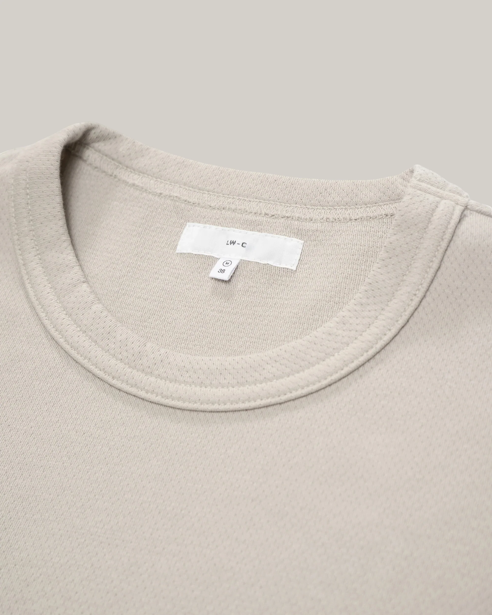 LADY WHITE CO. MESH T-SHIRT - OAK GREY - Image 2