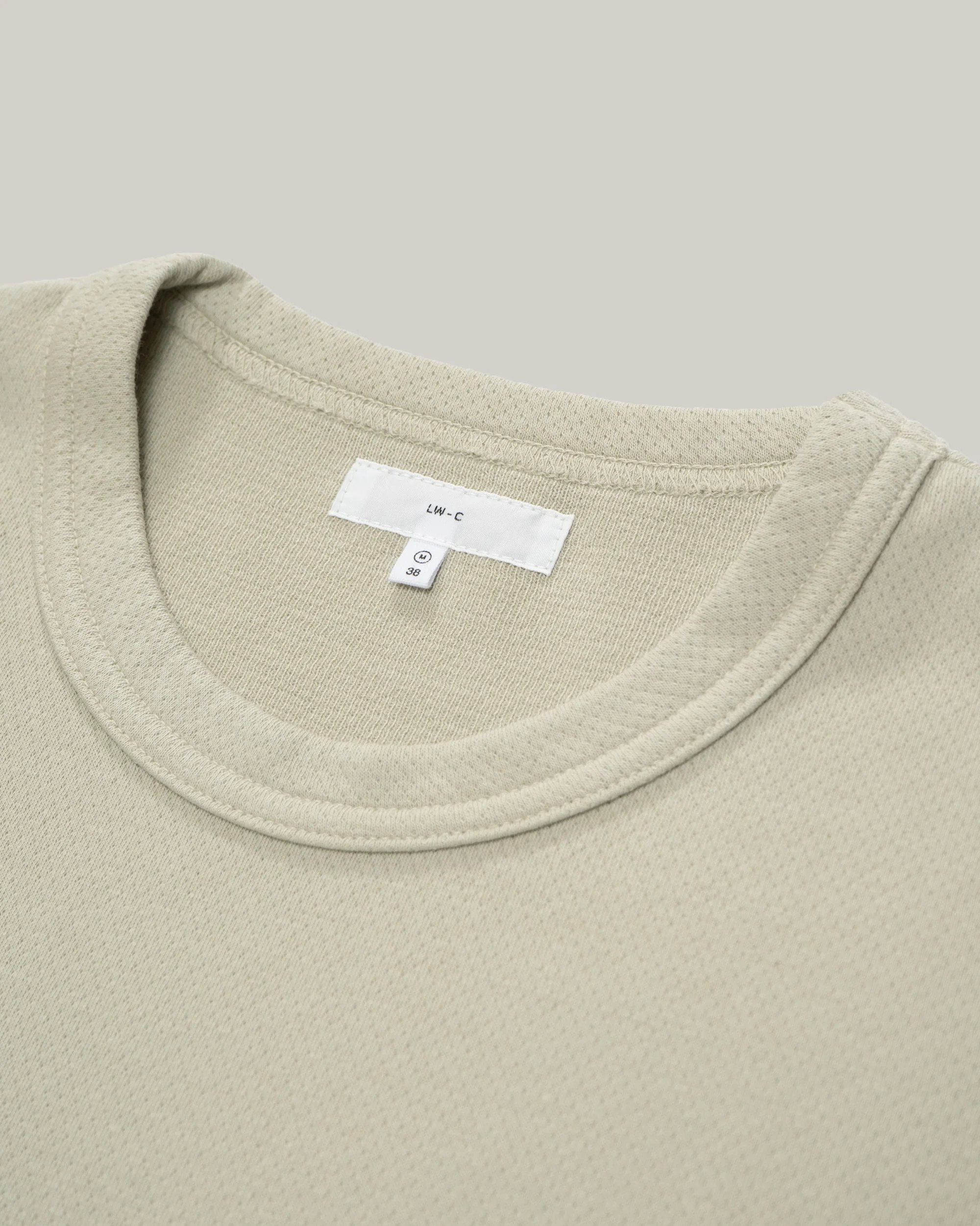 LADY WHITE CO. MESH T-SHIRT - SWISS NATURAL - Image 2