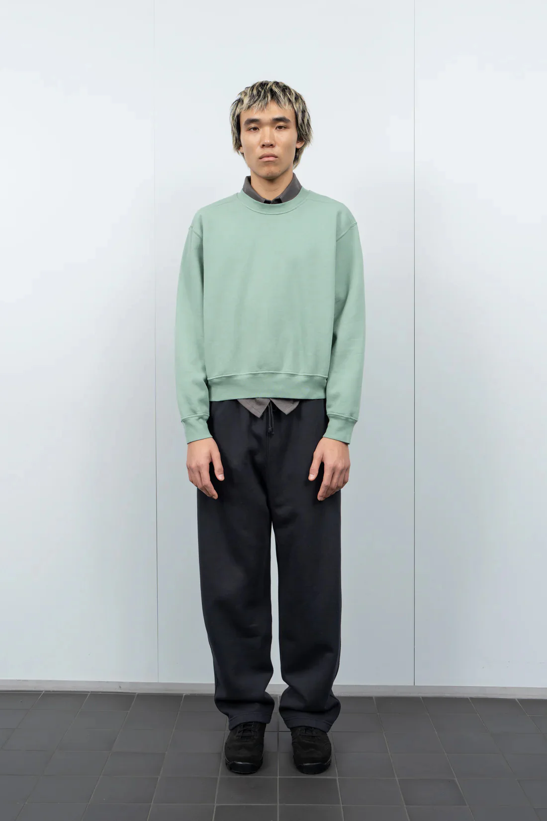 LADY WHITE CO. MINI CREWNECK - INVERNESS GREEN - Image 5