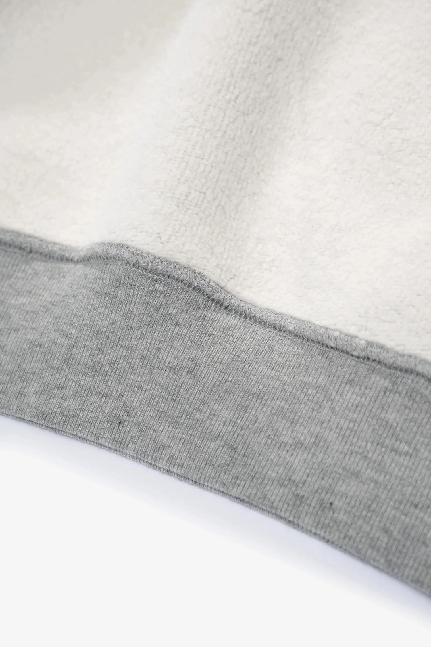 LADY WHITE CO. MINI CREWNECK - REVERSE HEATHER GREY - Image 5