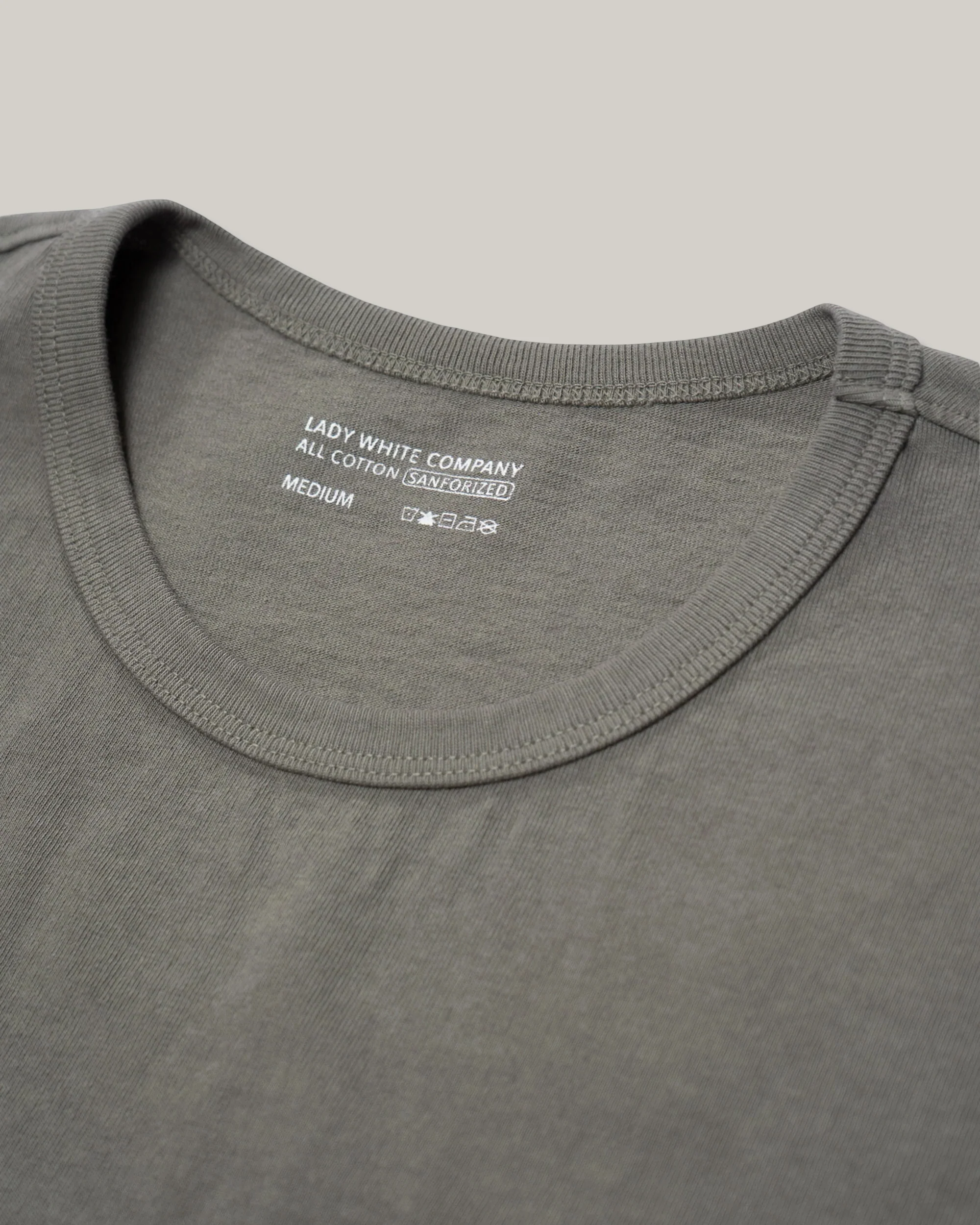 LADY WHITE CO. OUR T-SHIRT - DARK KELP - Image 2