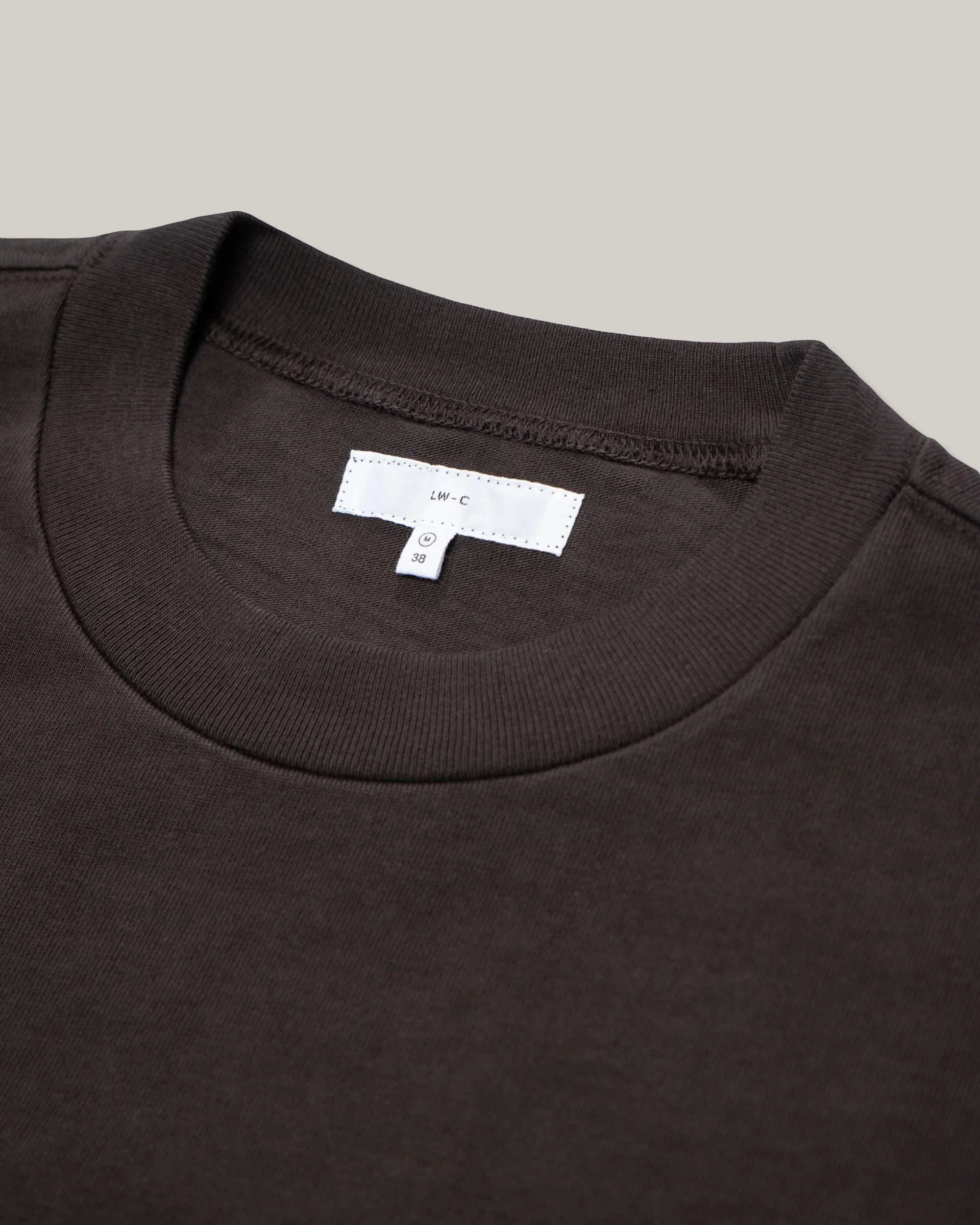 LADY WHITE CO. RUGBY T-SHIRT - BLACK MUSHROOM - Image 2