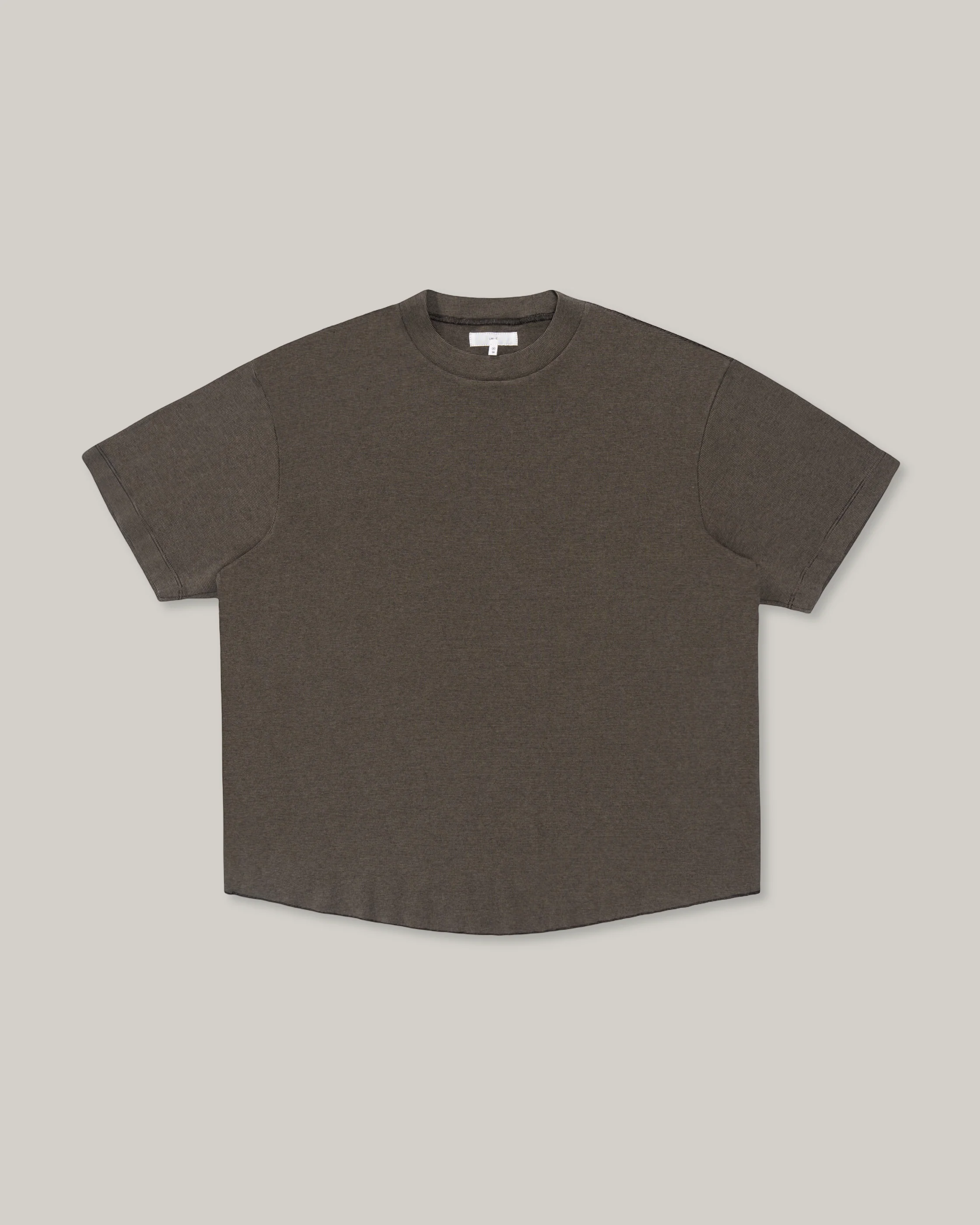LADY WHITE CO. SIERRA STRIPE T-SHIRT - ANVIL GREY/ BLACK