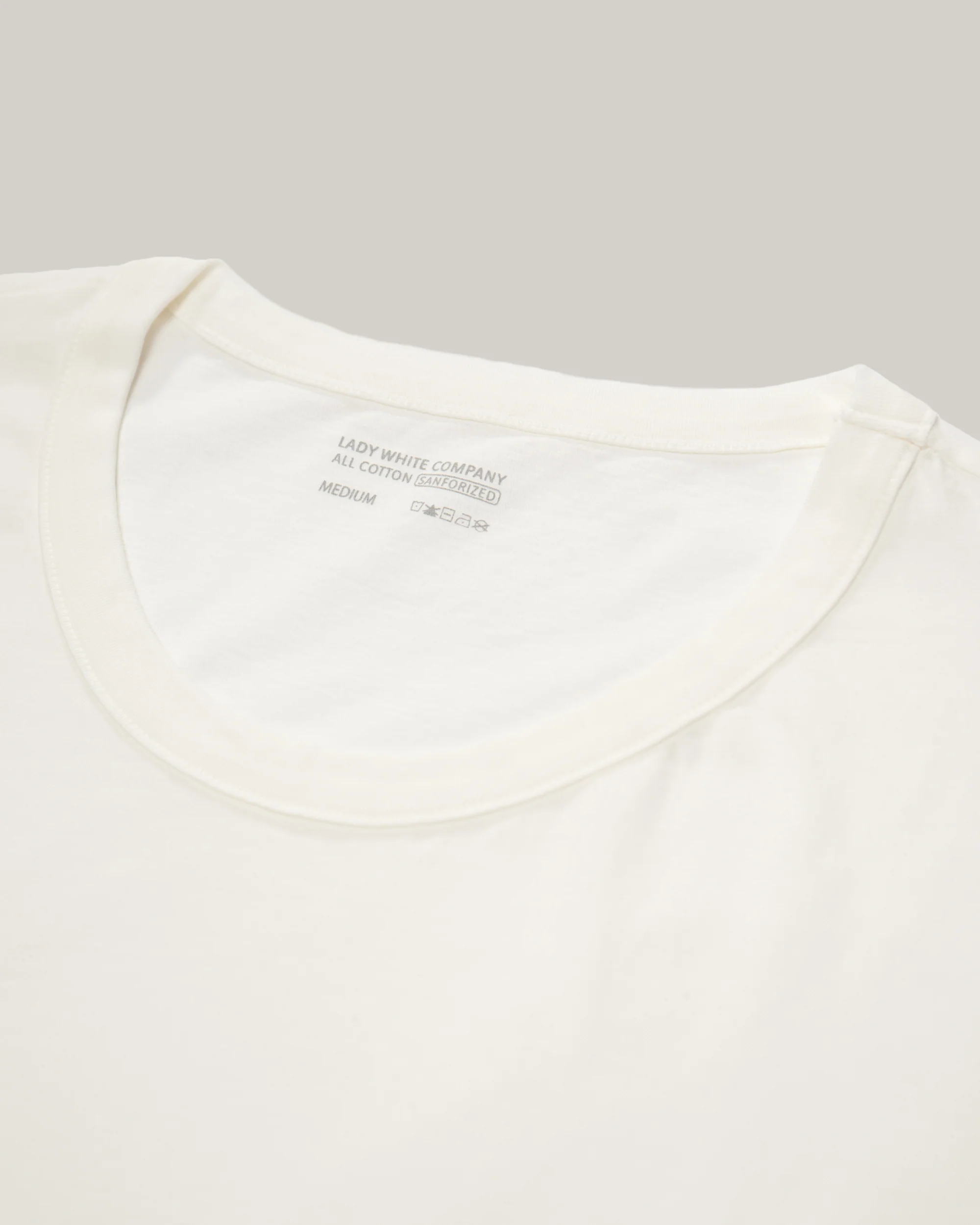 LADY WHITE CO. SLEEVELESS TEE - WHITE - Image 2