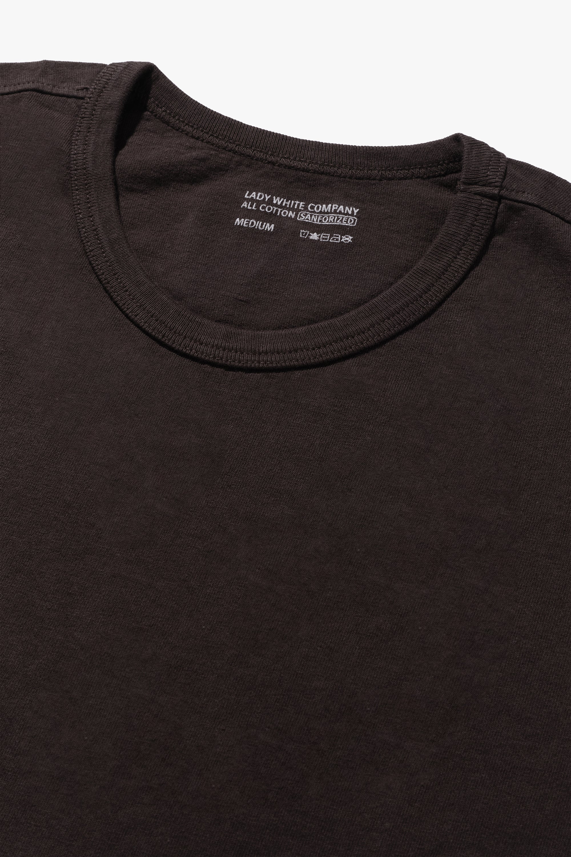 LADY WHITE CO. TEE 2 PACK - BLACK MUSHROOM - Image 6