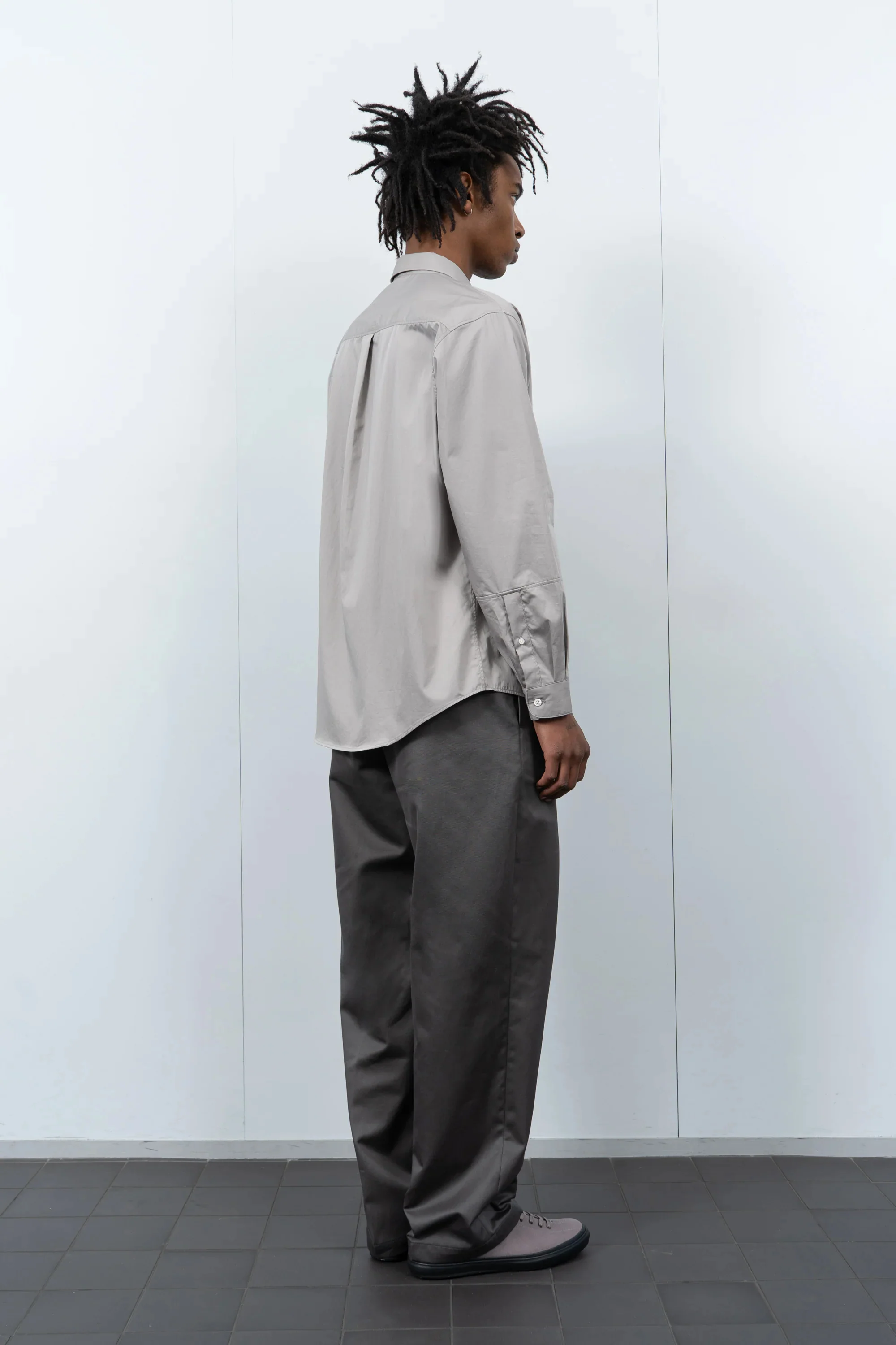 LADY WHITE CO. TWILL TROUSER - PEWTER - Image 3