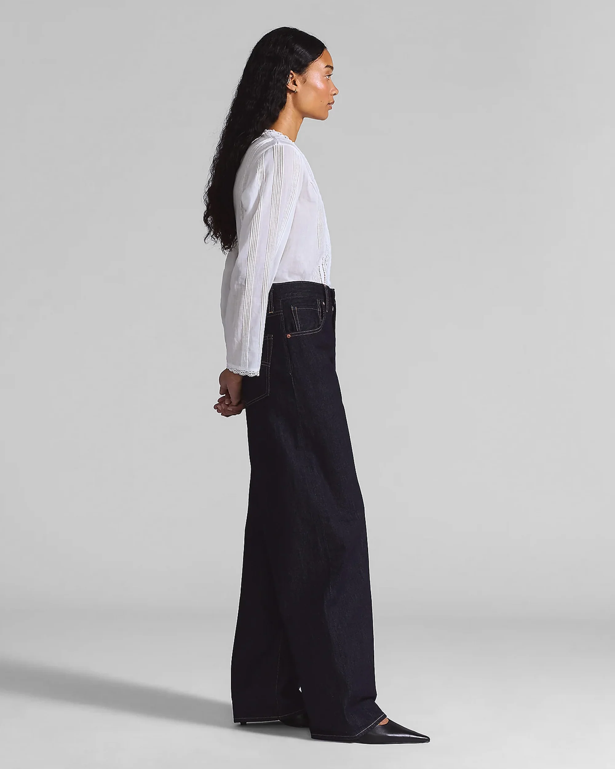 LEVIS BLUE TAB DROP BARREL - NEW RINSE INDIGO - Image 9