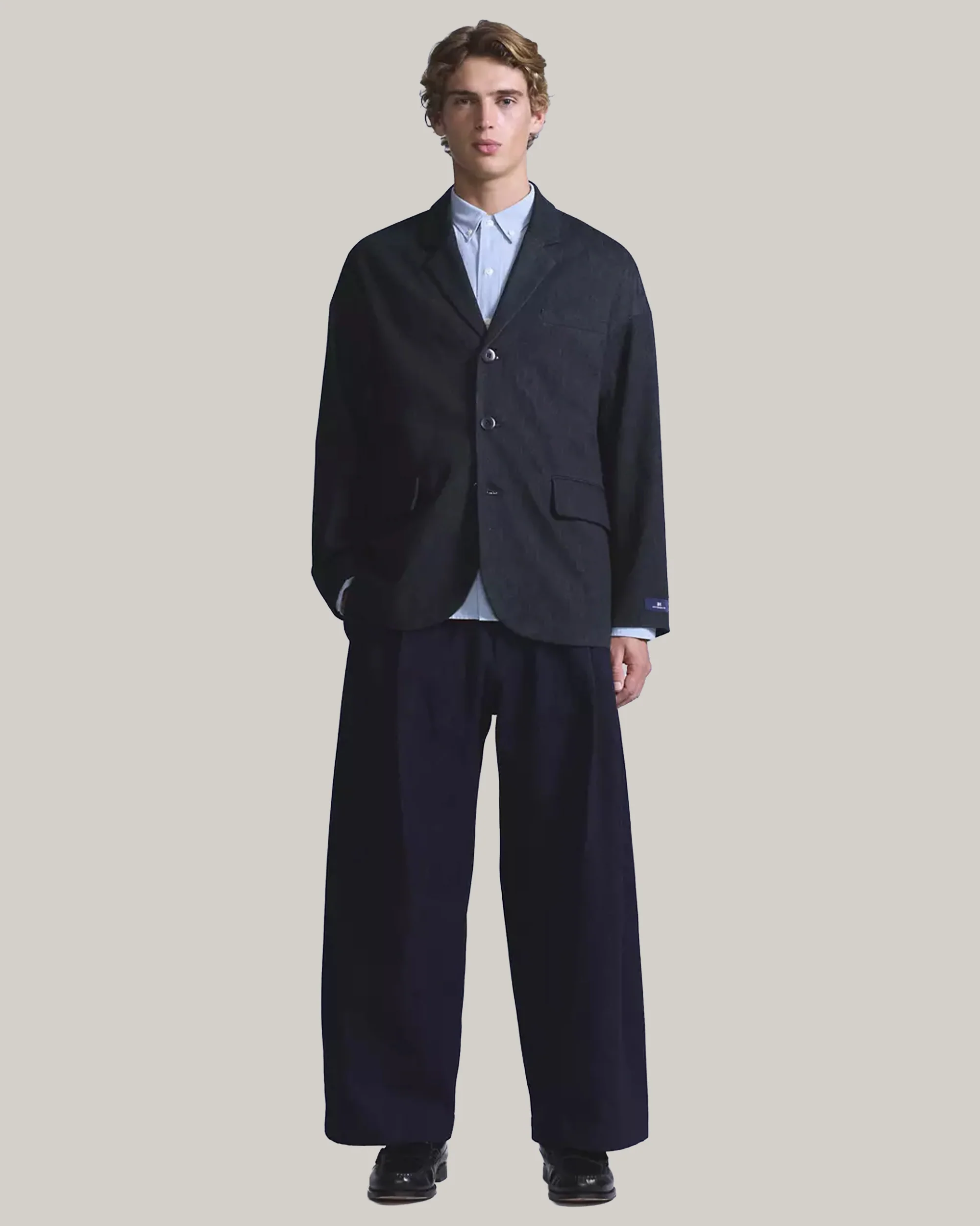 LEVI'S BLUE TAB PLEATED TROUSER - IVY WASH - Image 2
