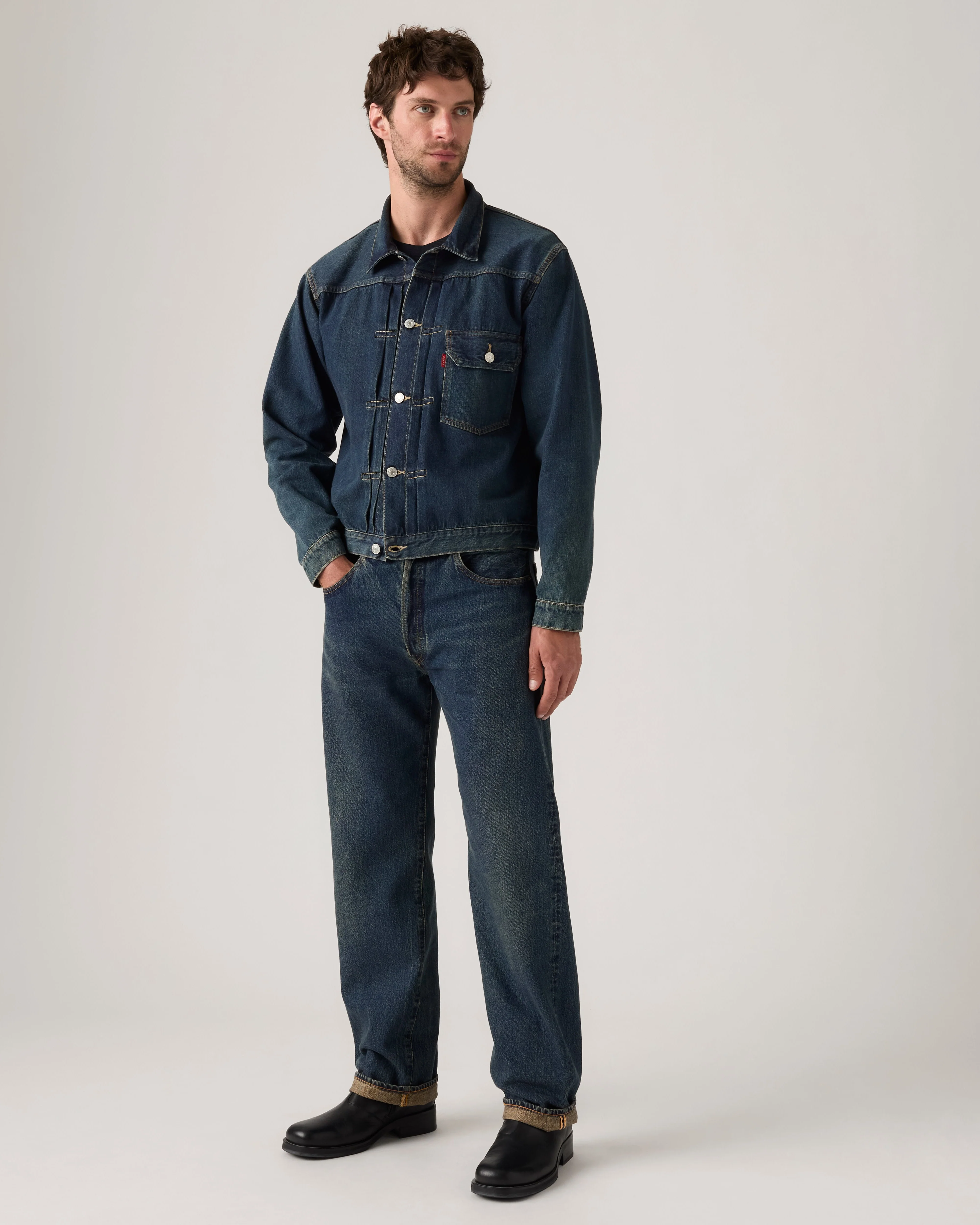 LEVI'S VINTAGE CLOTHING 501 1955 - WAGGONER - Image 4