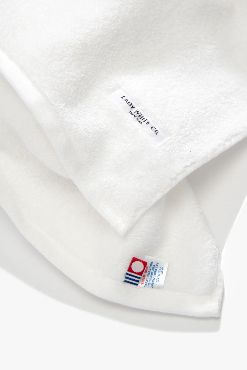 LW - C x IMABARI BATH TOWELS - WHITE - Image 4