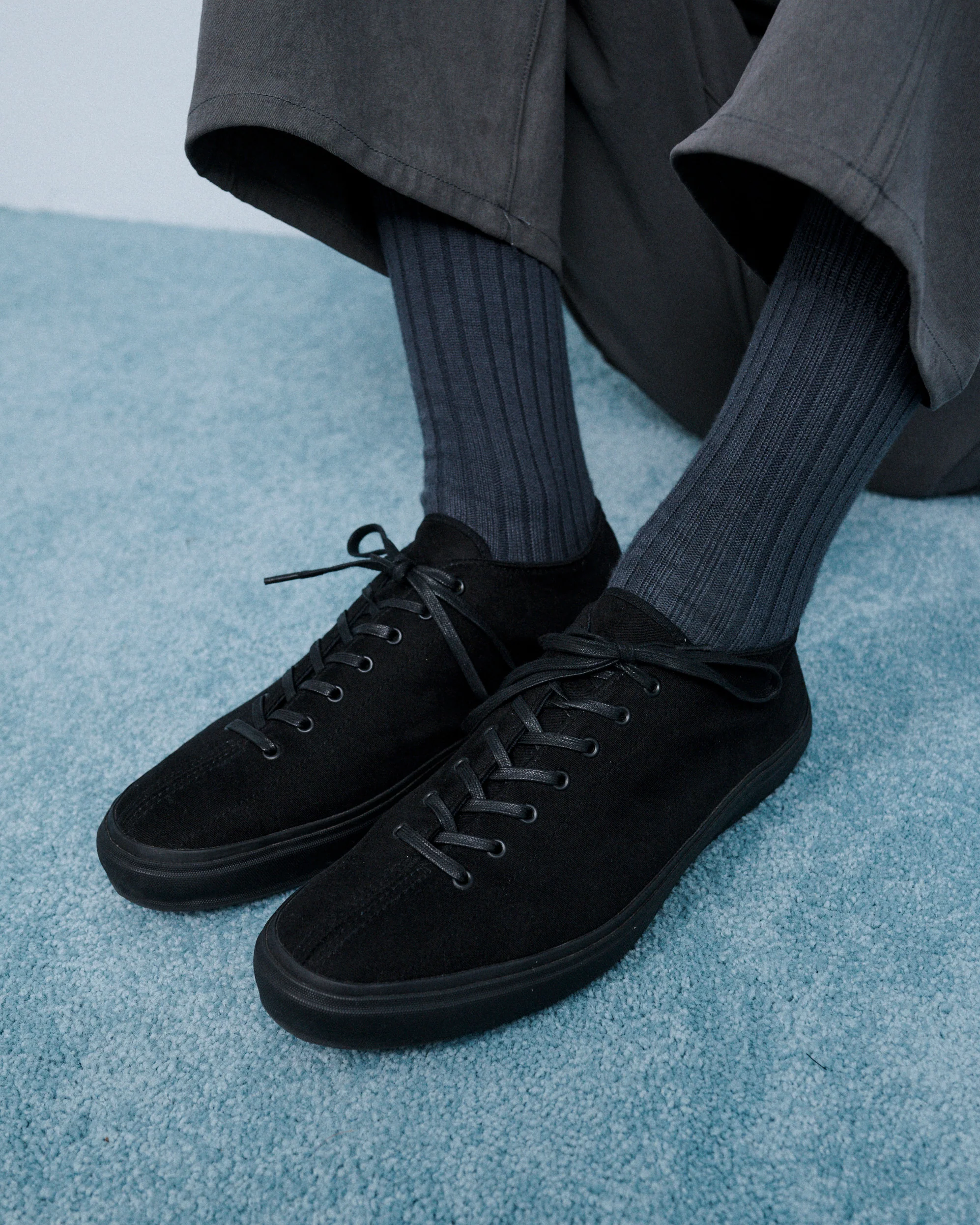 LWCO x MOONSTAR TOKIO TRAINER - BLACK - Image 2