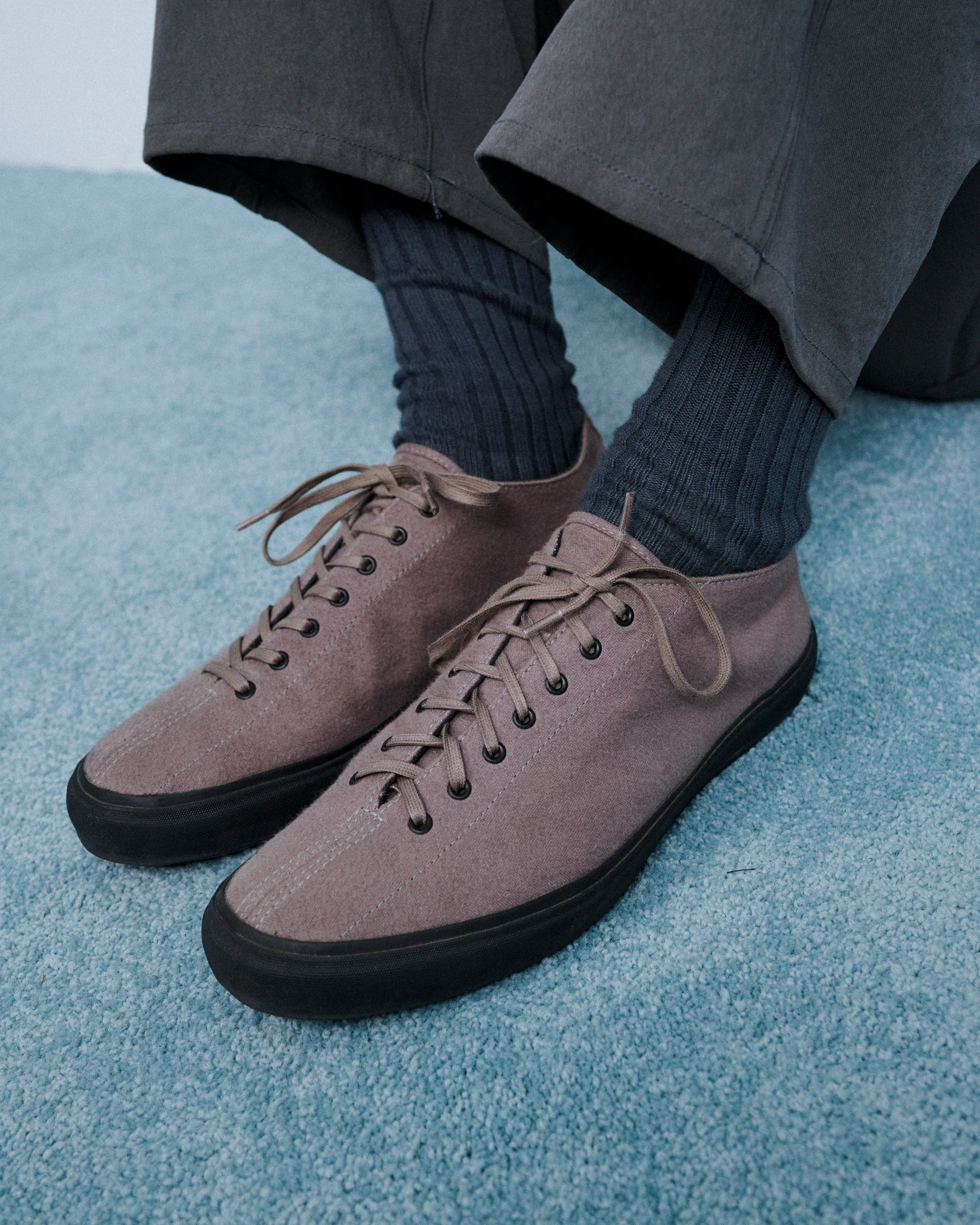 LWCO x MOONSTAR TOKIO TRAINER - GREY - Image 2