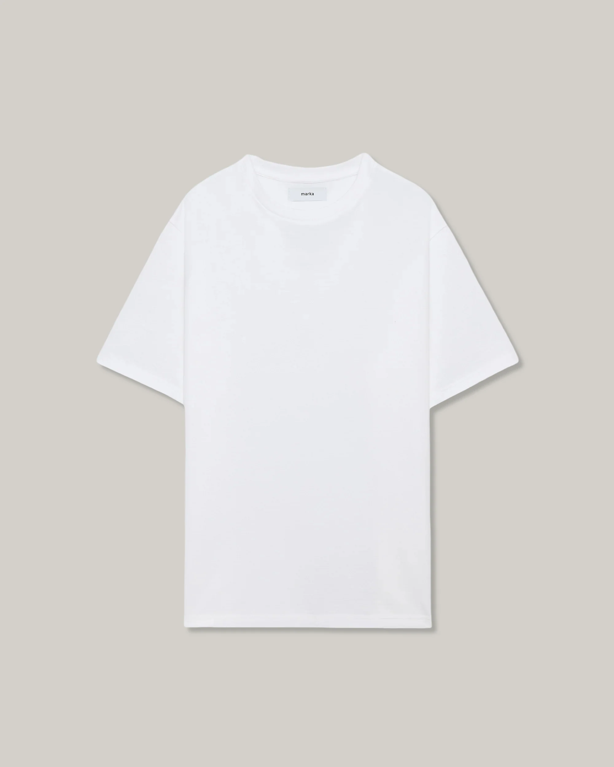 MARKA CREW NECK TEE - WHITE