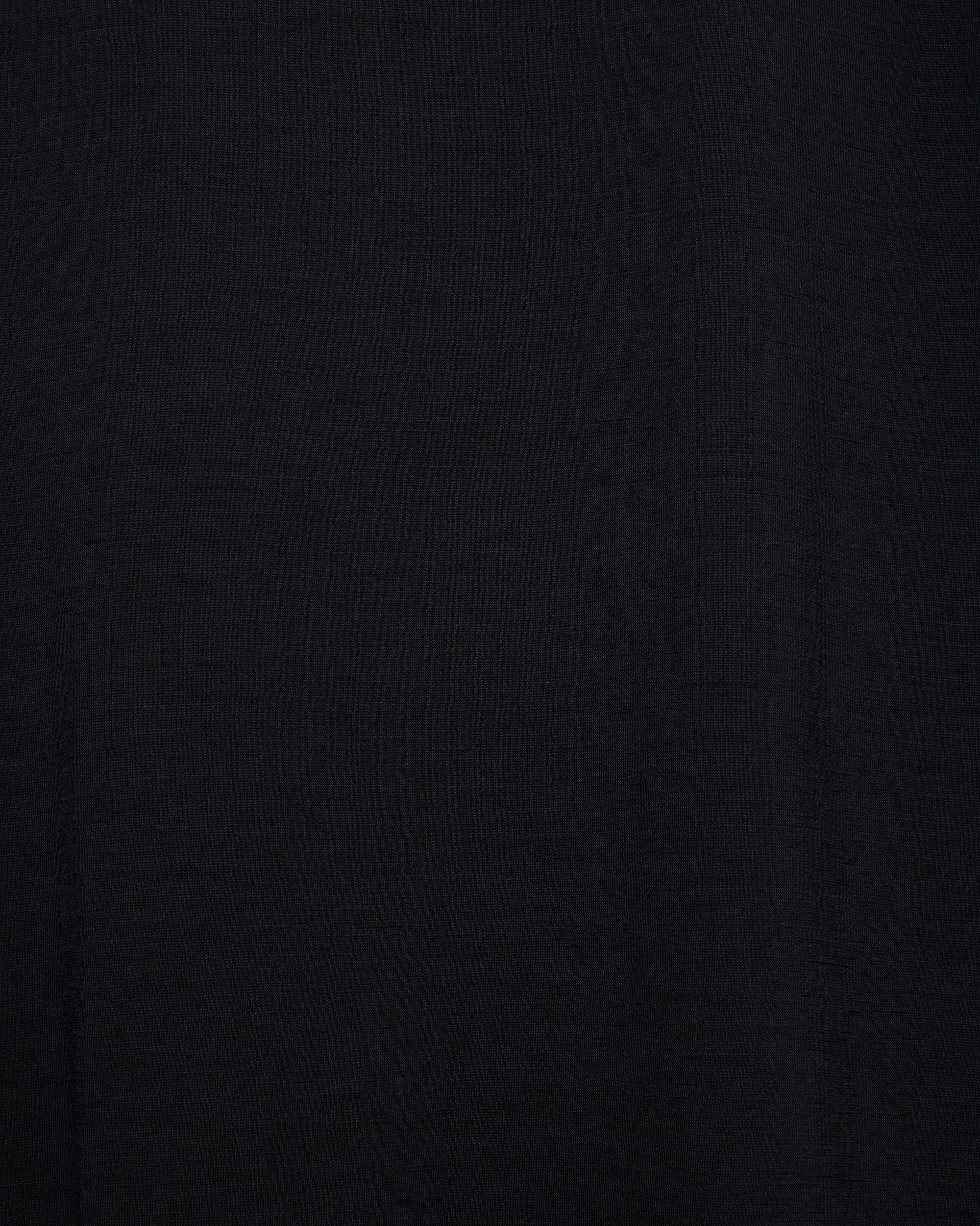 MARKA ONE BUTTON POLO S/S TEE - BLACK - Image 2