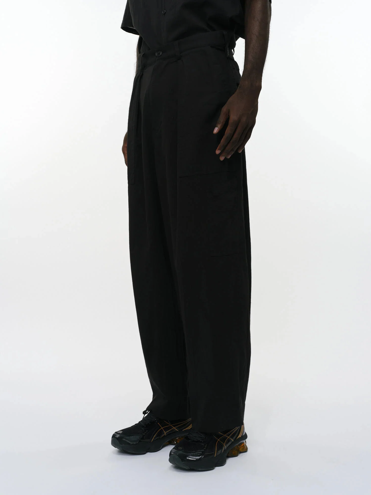 MARKA U.S. AIR FORCE BAKER PANTS - BLACK - Image 3