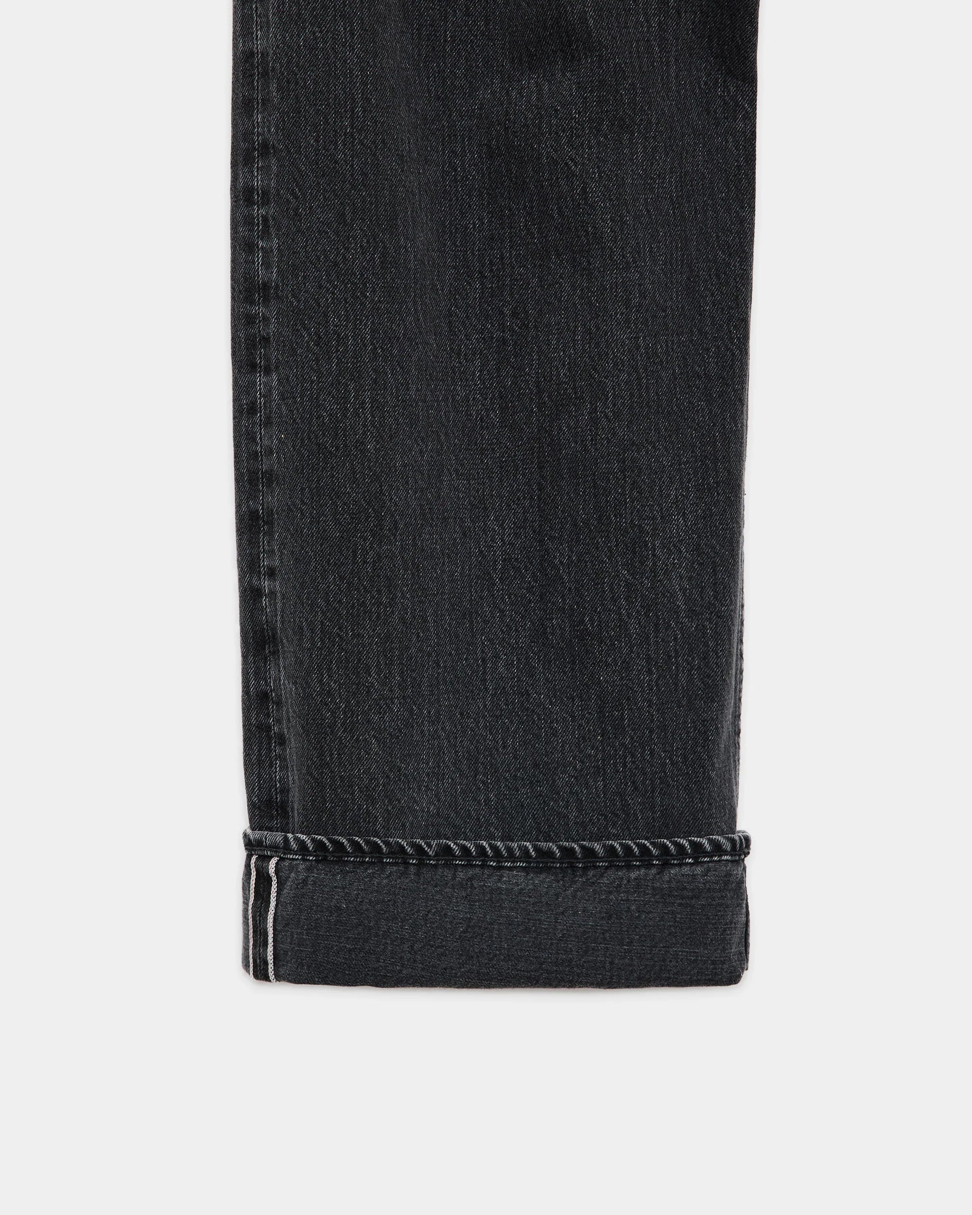 MARKA WIDE LEG JEANS - FADED BLACK - Image 4