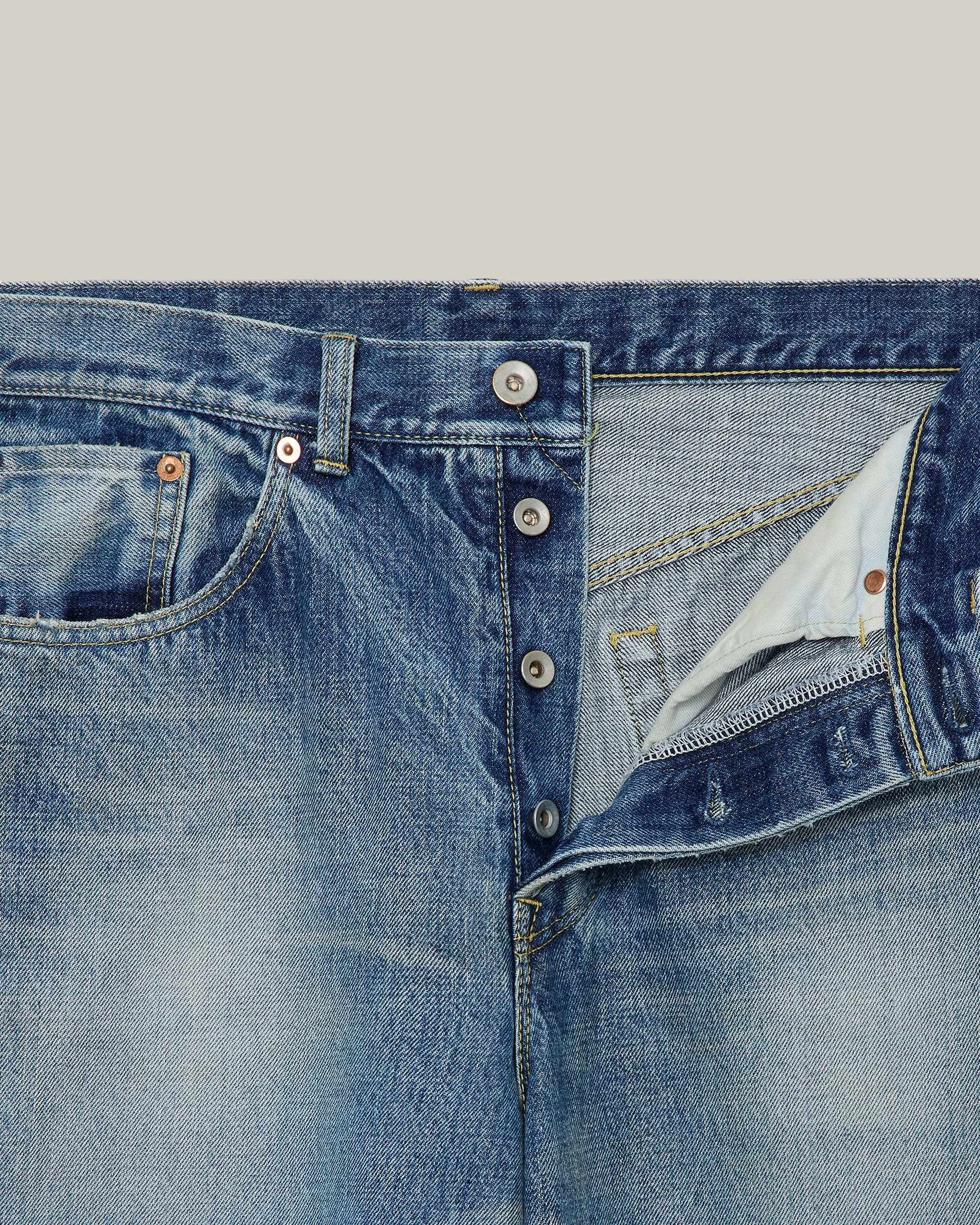 MARKA WIDE LEG JEANS - USED WASHED - Image 2
