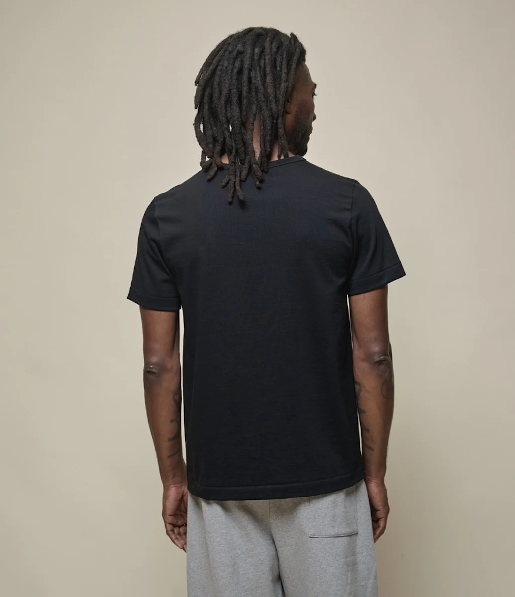 MERZ B SCHWANEN CLASSIC T-SHIRT 215 - DEEP BLACK - Image 3