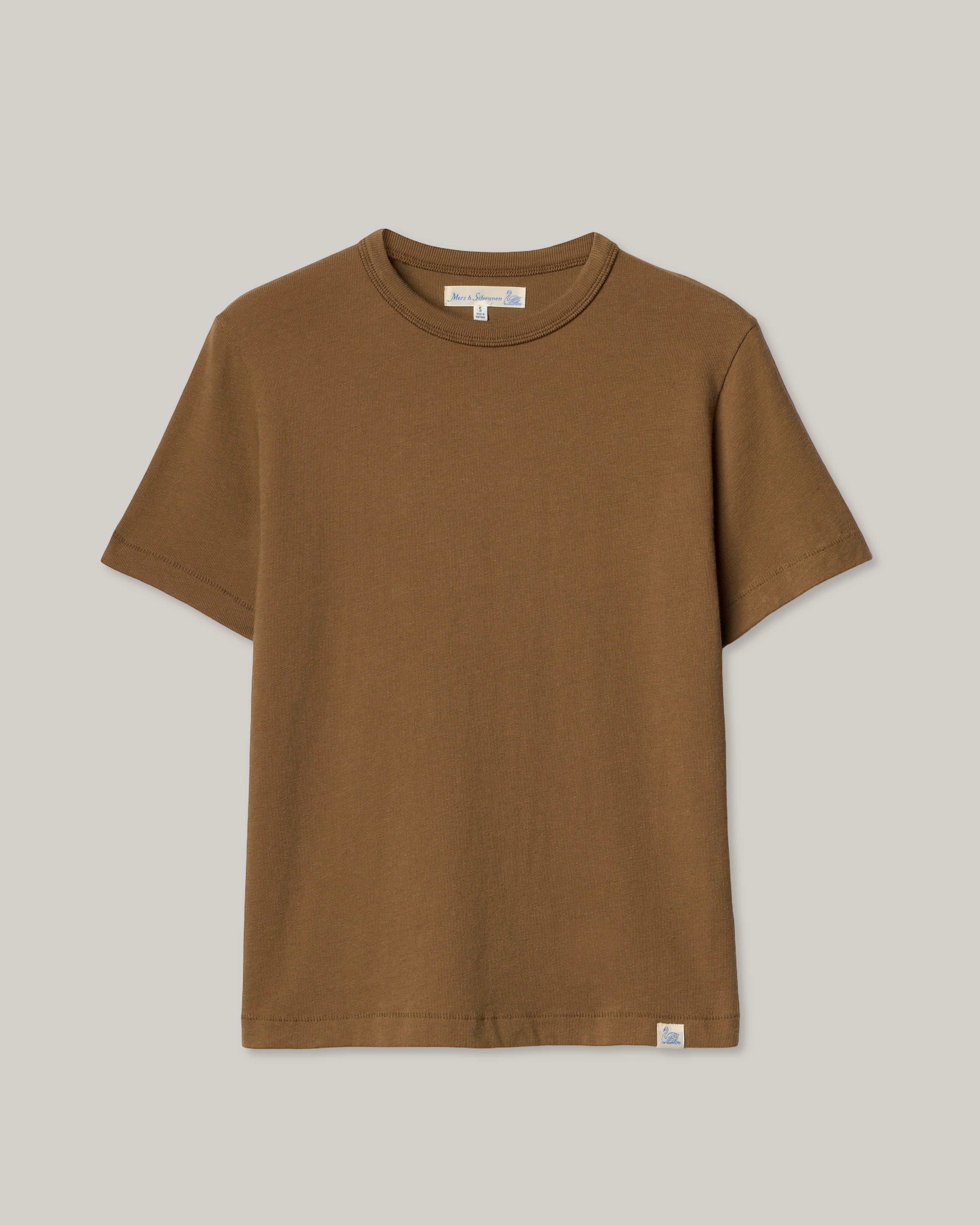 MERZ B. SCHWANEN WOMEN'S T-SHIRT - DUSTED KHAKI