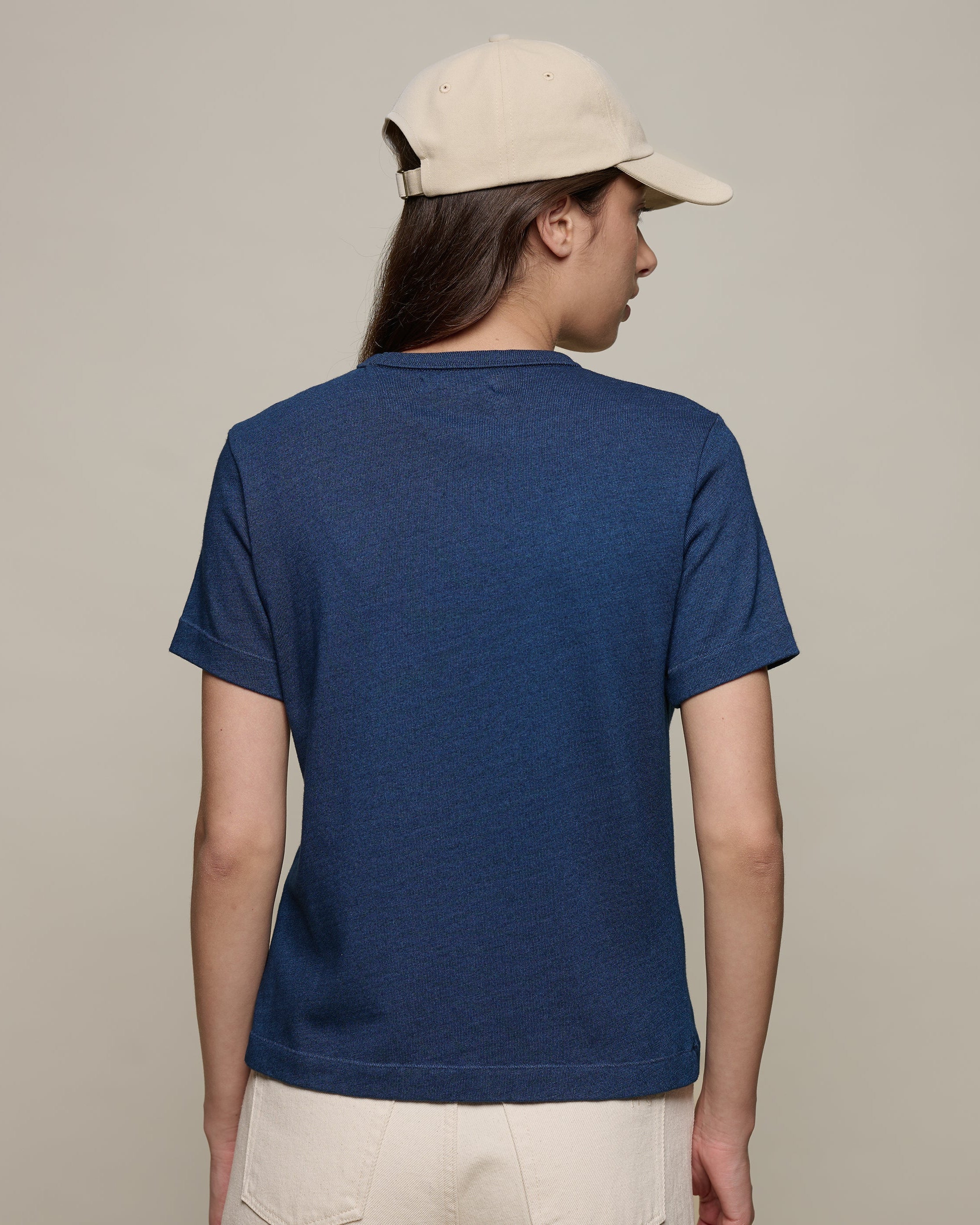 MERZ B. SCHWANEN WOMEN'S T-SHIRT - INDIGO - Image 3