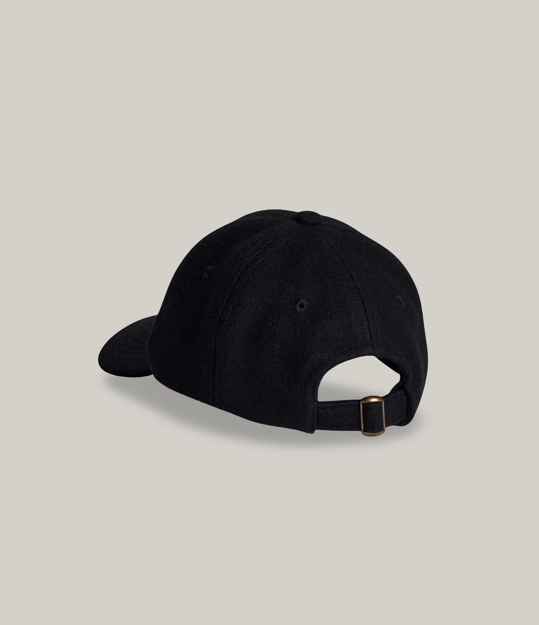 MERZ B. SCHWANEN WOOL MBS LOGO CAP - DEEP BLACK - Image 4