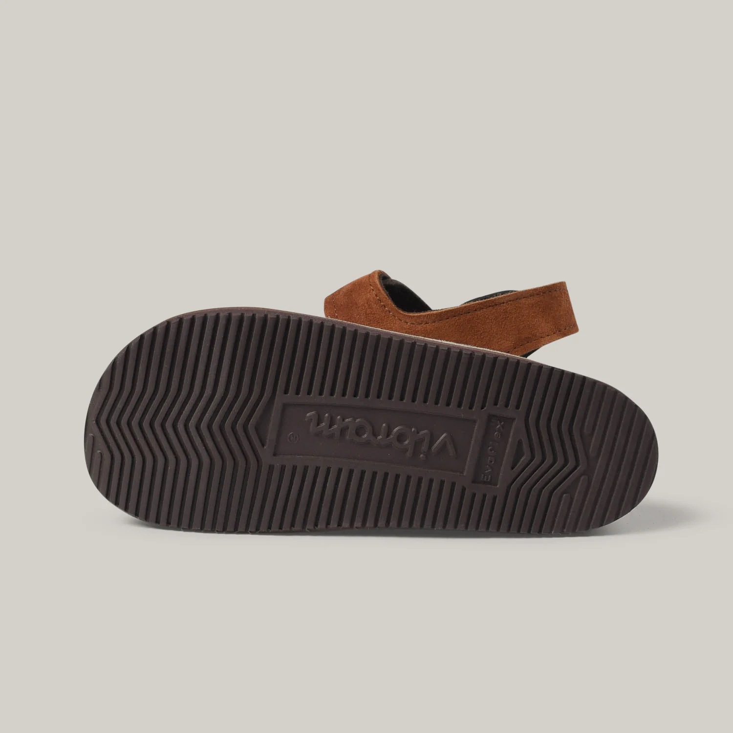 MONITALY LEATHER 3 STRAP SANDAL - TOBACCO X CHOCOLATE - Image 4