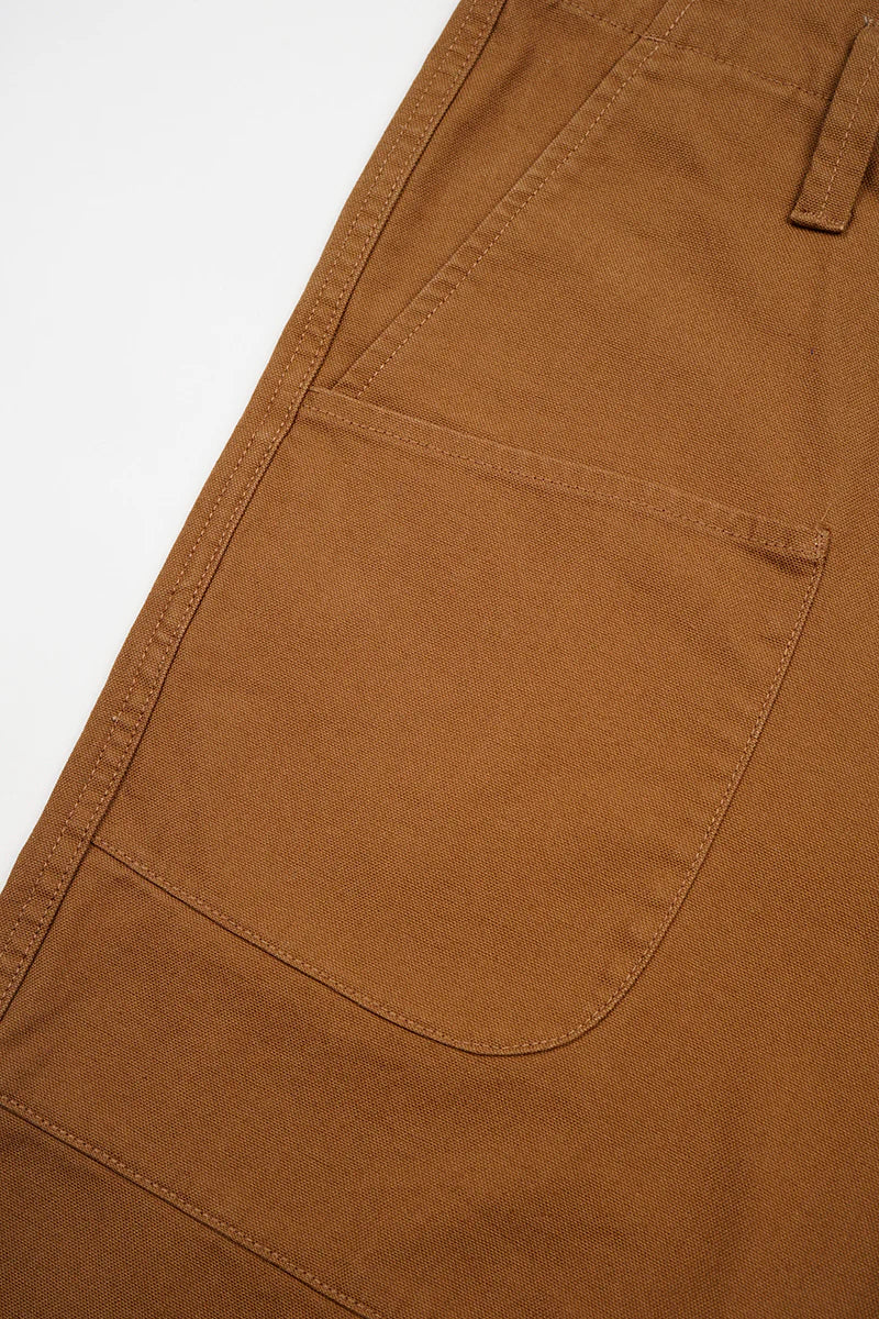 NIGEL CABOURN ANGLED POCKET TROUSER - DUCK CANVAS - BROWN - Image 7