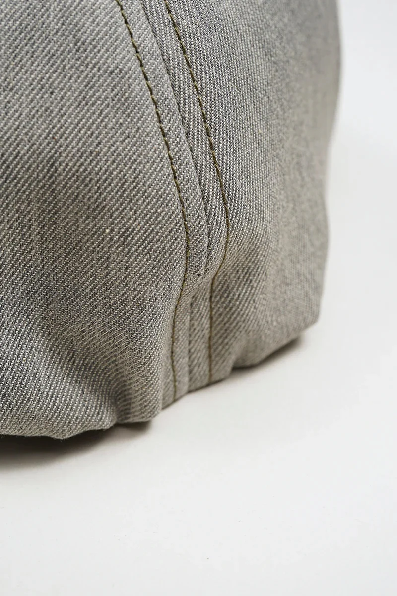 NIGEL CABOURN MAINLINE BASEBALL CAP - GREY - Image 5