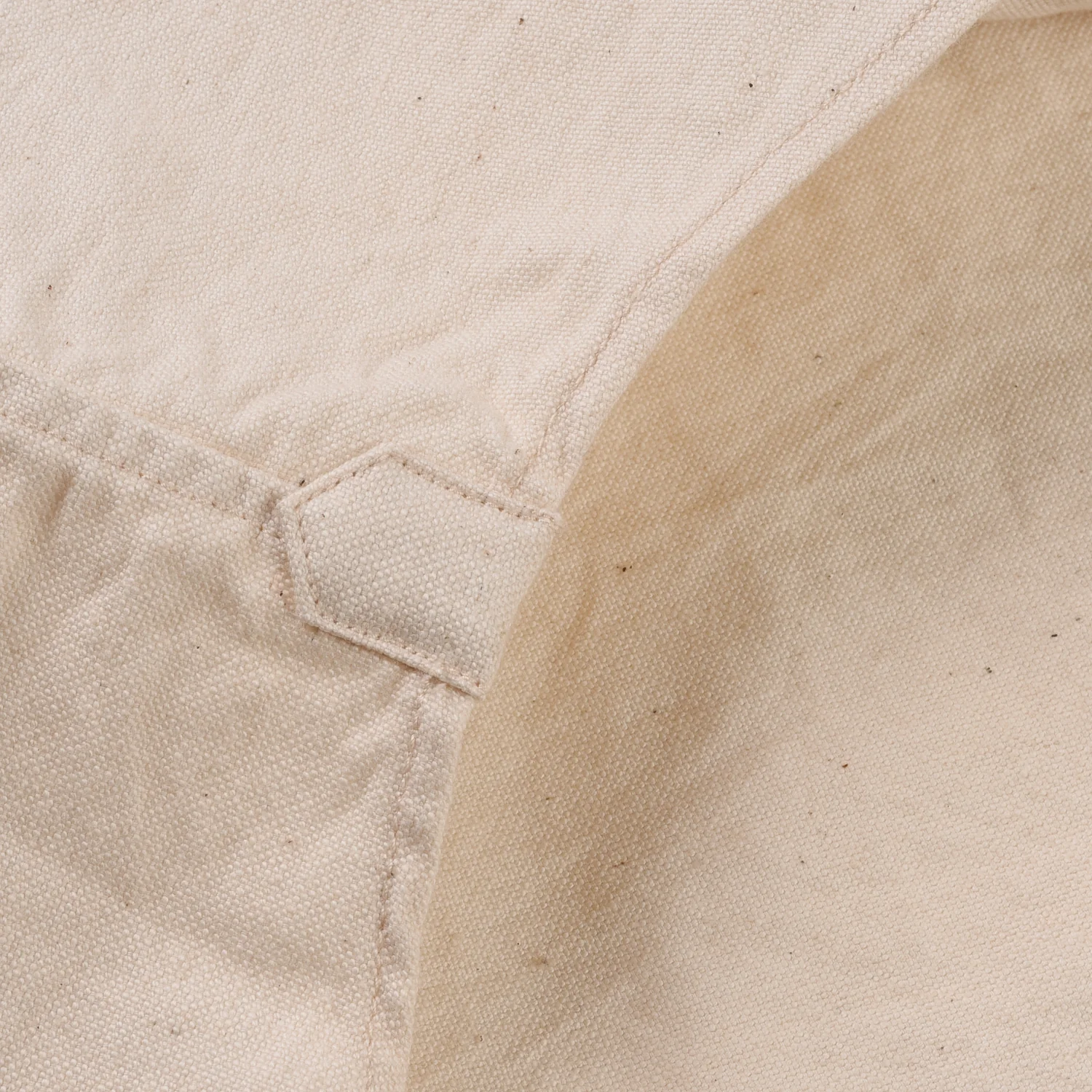 NIGEL CABOURN MAINLINE BRITISH OFFICERS SHIRT - IVORY - Image 7