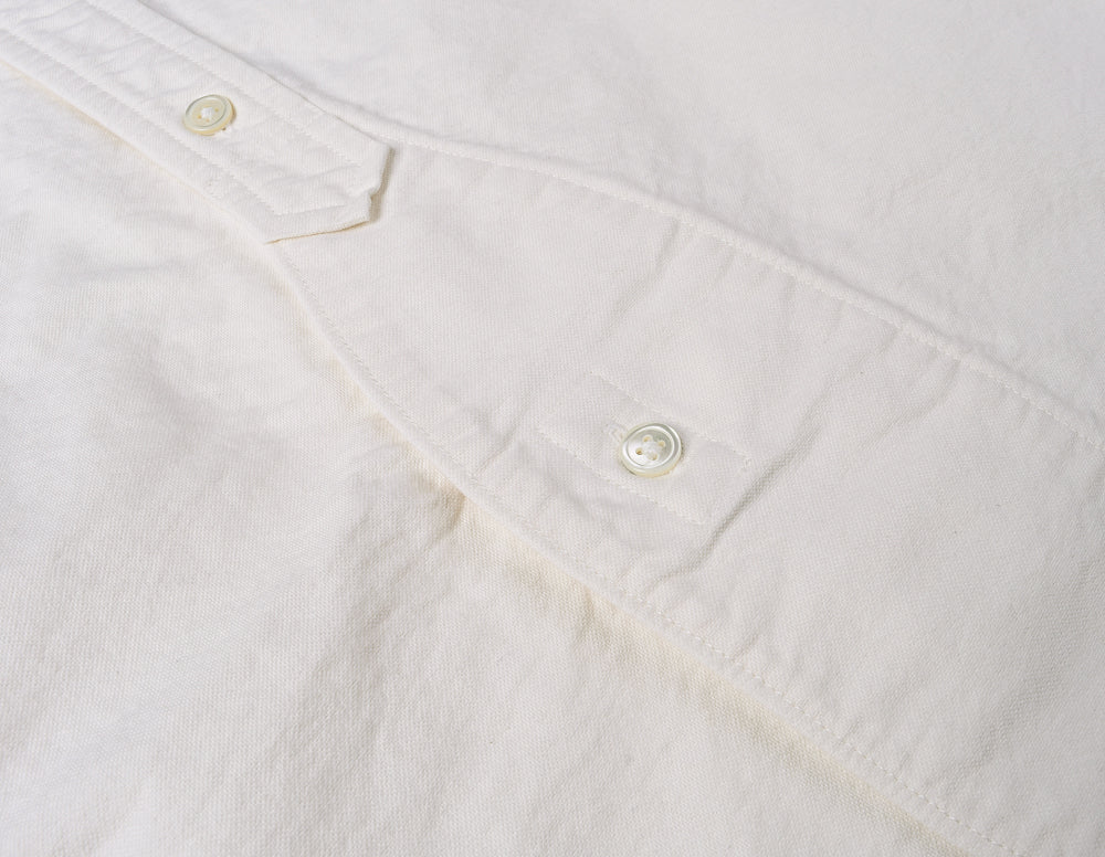 NIGEL CABOURN MAINLINE BRITISH OFFICERS SHIRT - WHITE - Image 4