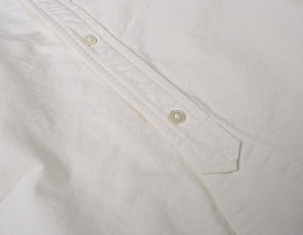 NIGEL CABOURN MAINLINE BRITISH OFFICERS SHIRT - WHITE - Image 5