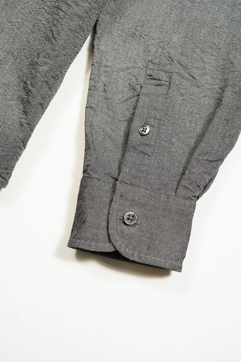NIGEL CABOURN MAINLINE BRITISH OFFICERS SHIRT - BLACK - Image 8