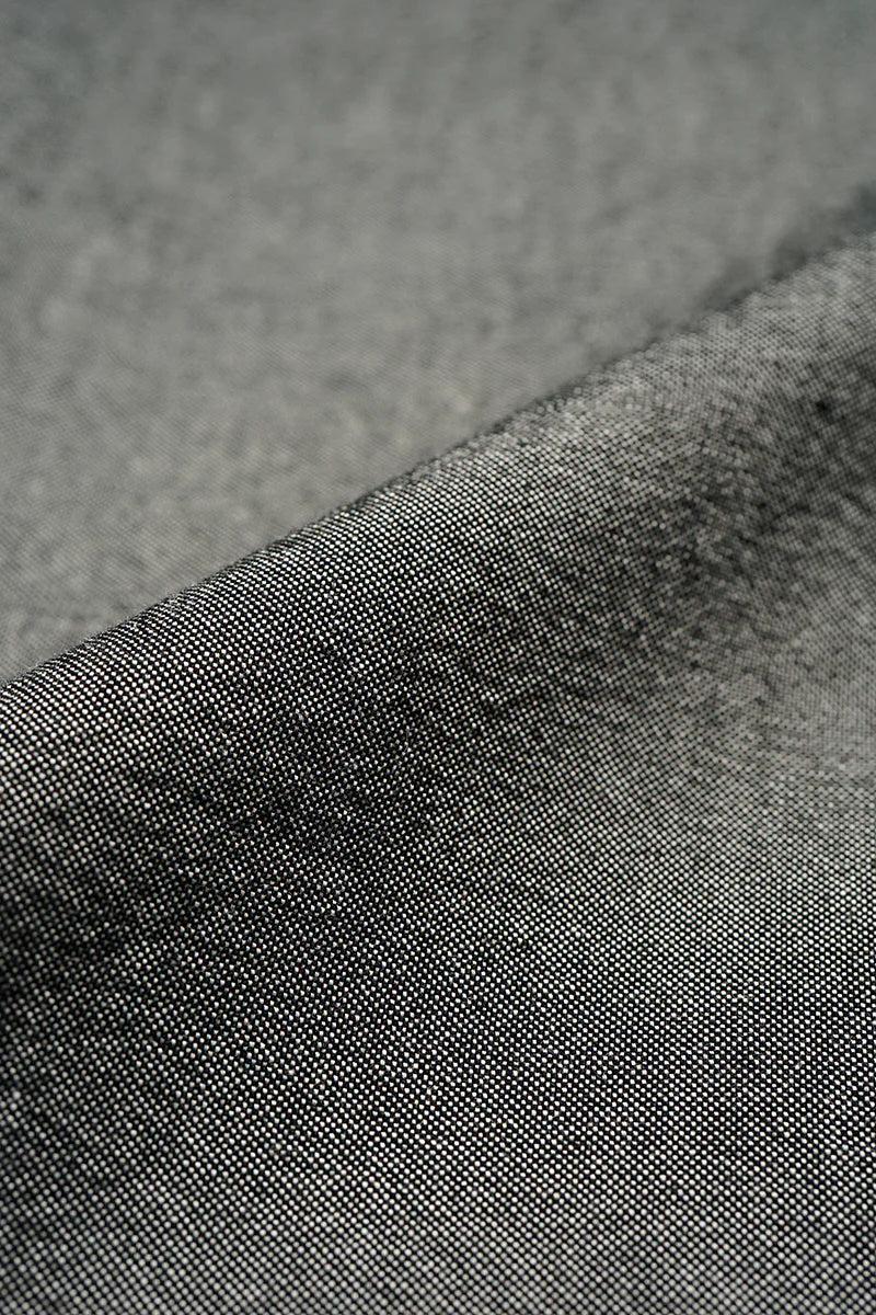 NIGEL CABOURN MAINLINE BRITISH OFFICERS SHIRT - BLACK - Image 9