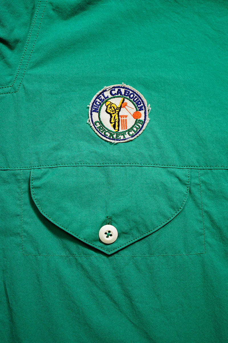 NIGEL CABOURN MAINLINE CRICKET CLUB US4 FLIGHT JACKET - GREEN - Image 5