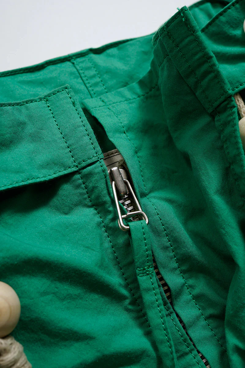 NIGEL CABOURN MAINLINE CRICKET CLUB US4 FLIGHT JACKET - GREEN - Image 6