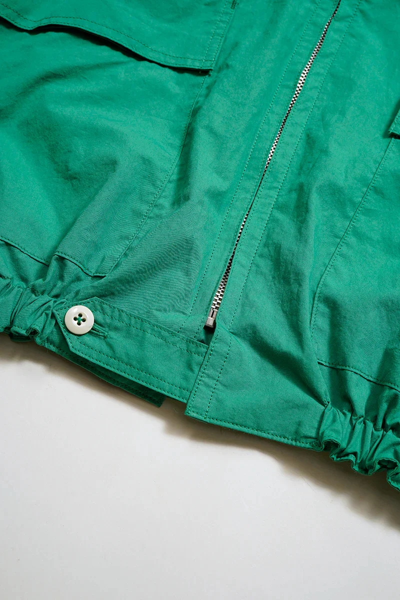NIGEL CABOURN MAINLINE CRICKET CLUB US4 FLIGHT JACKET - GREEN - Image 8