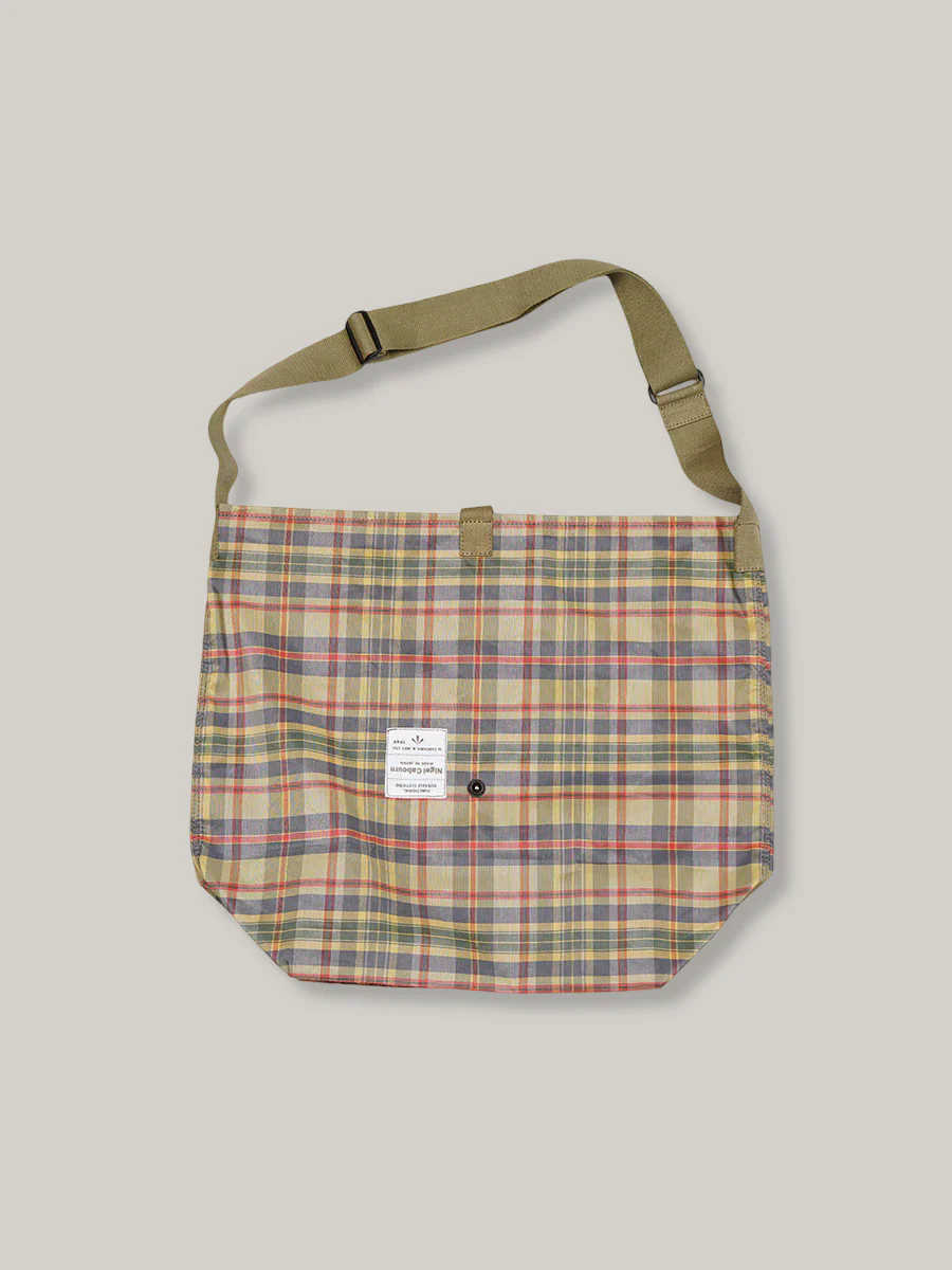 NIGEL CABOURN MAINLINE MULTI BAG RAMIE POLY CHECK - MULTI - Image 2