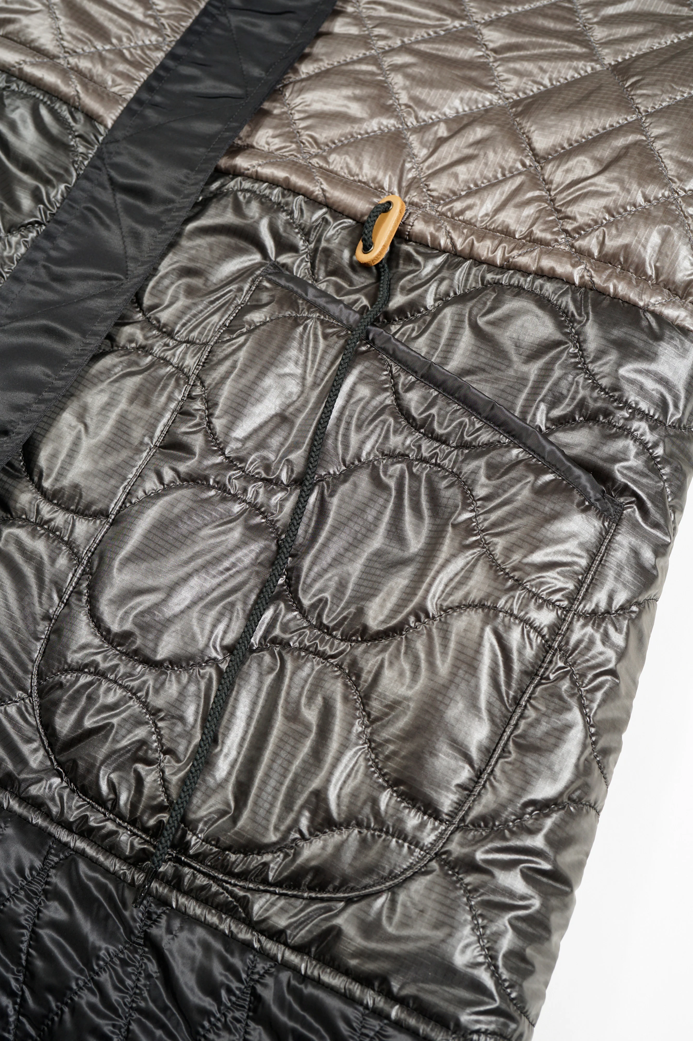 NIGEL CABOURN MAINLINE WOMENS MODIFIED REVERSIBLE COAT - BLACK - Image 15
