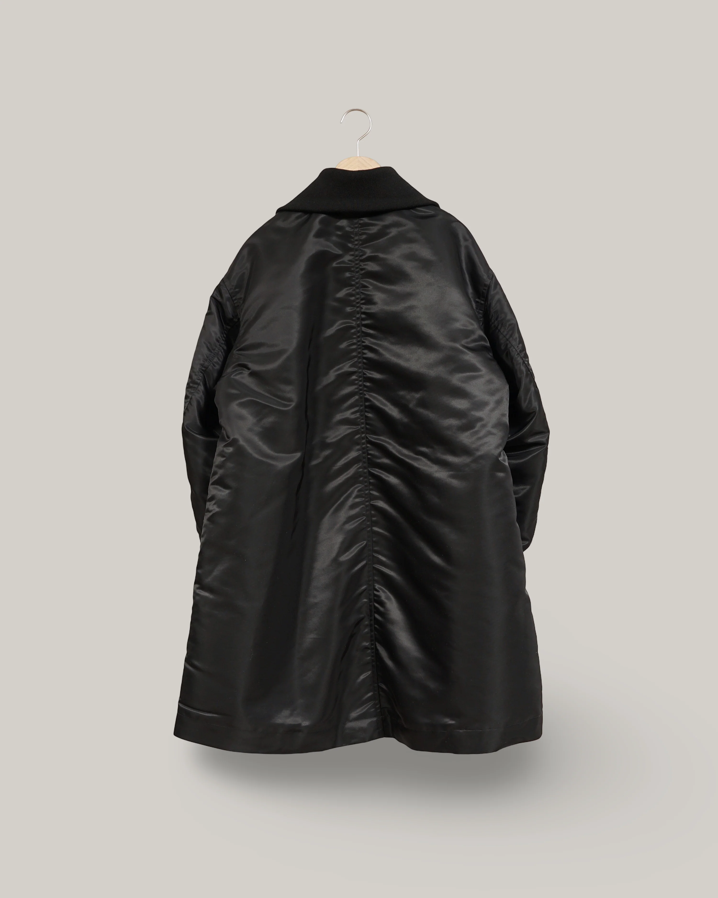 NIGEL CABOURN MAINLINE WOMENS MODIFIED REVERSIBLE COAT - BLACK - Image 3