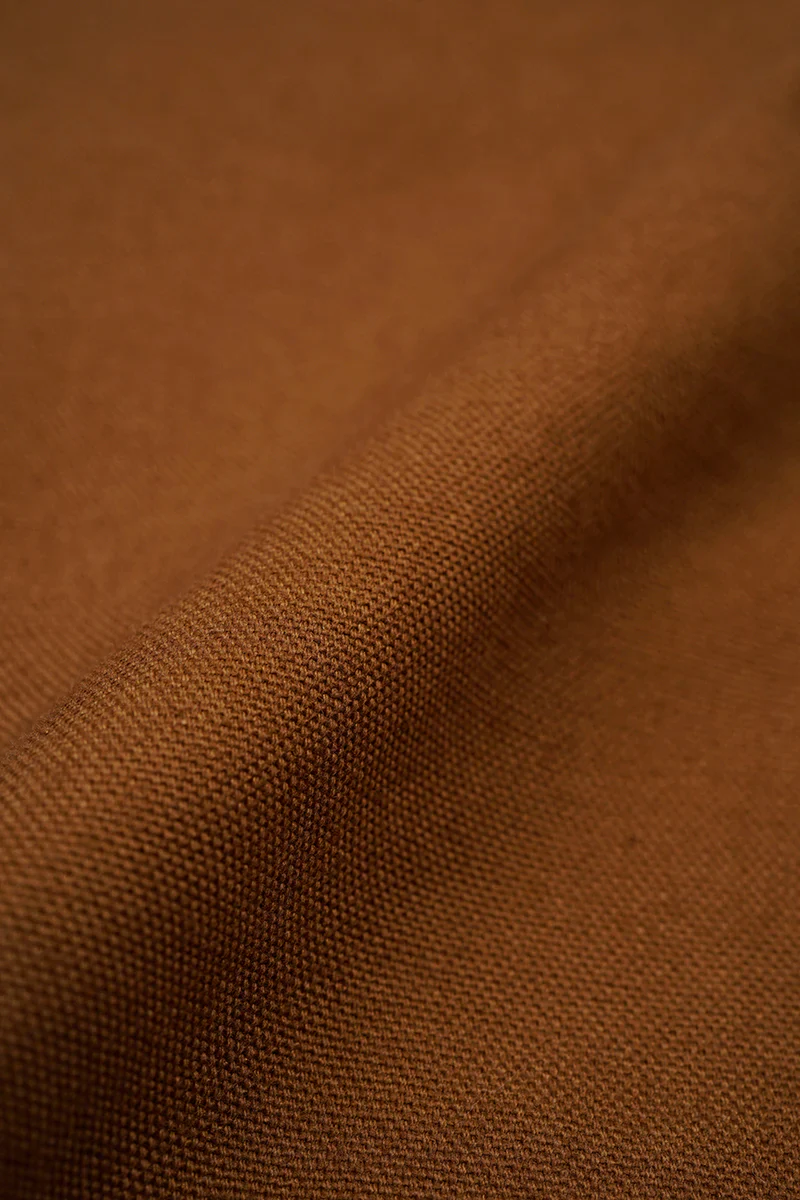 NIGEL CABOURN SHORT ANGLED JACKET - DUCK CANVAS - BROWN - Image 9