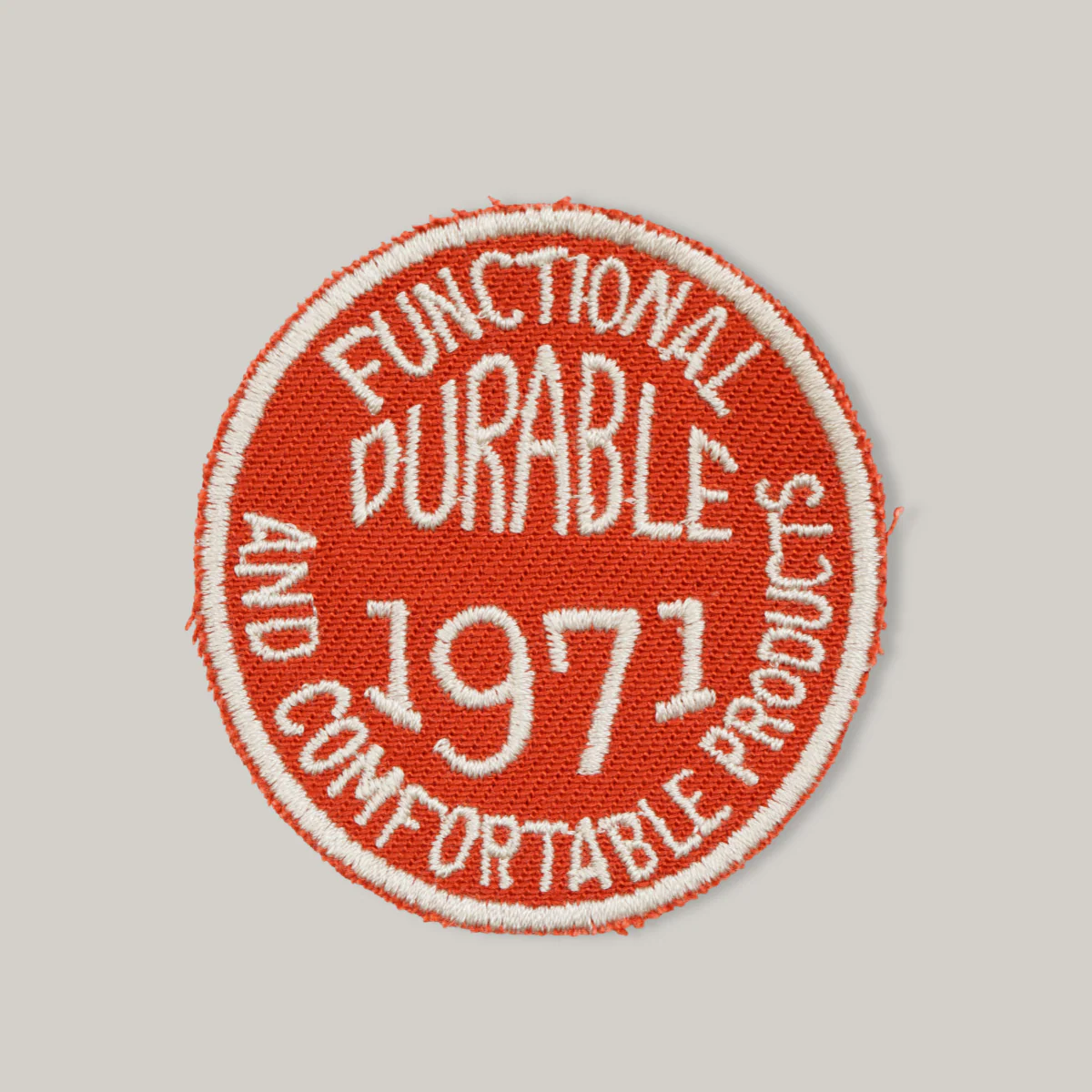 NIGEL CABOURN WAPPEN SMALL CIRCLE - ORANGE