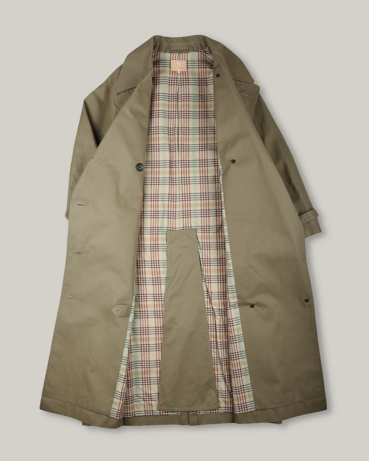 NIGEL CABOURN WOMAN 1948 BRITISH ARMY COAT - DARK GREEN - Image 2