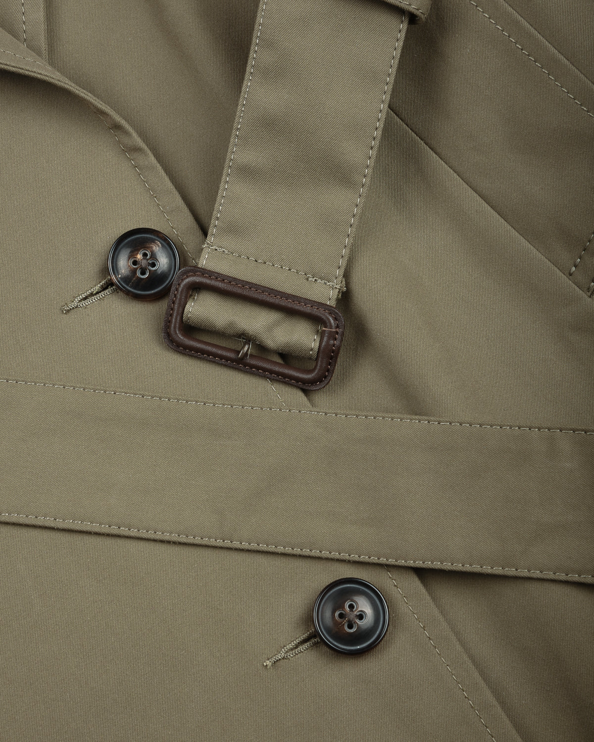 NIGEL CABOURN WOMAN 1948 BRITISH ARMY COAT - DARK GREEN - Image 3