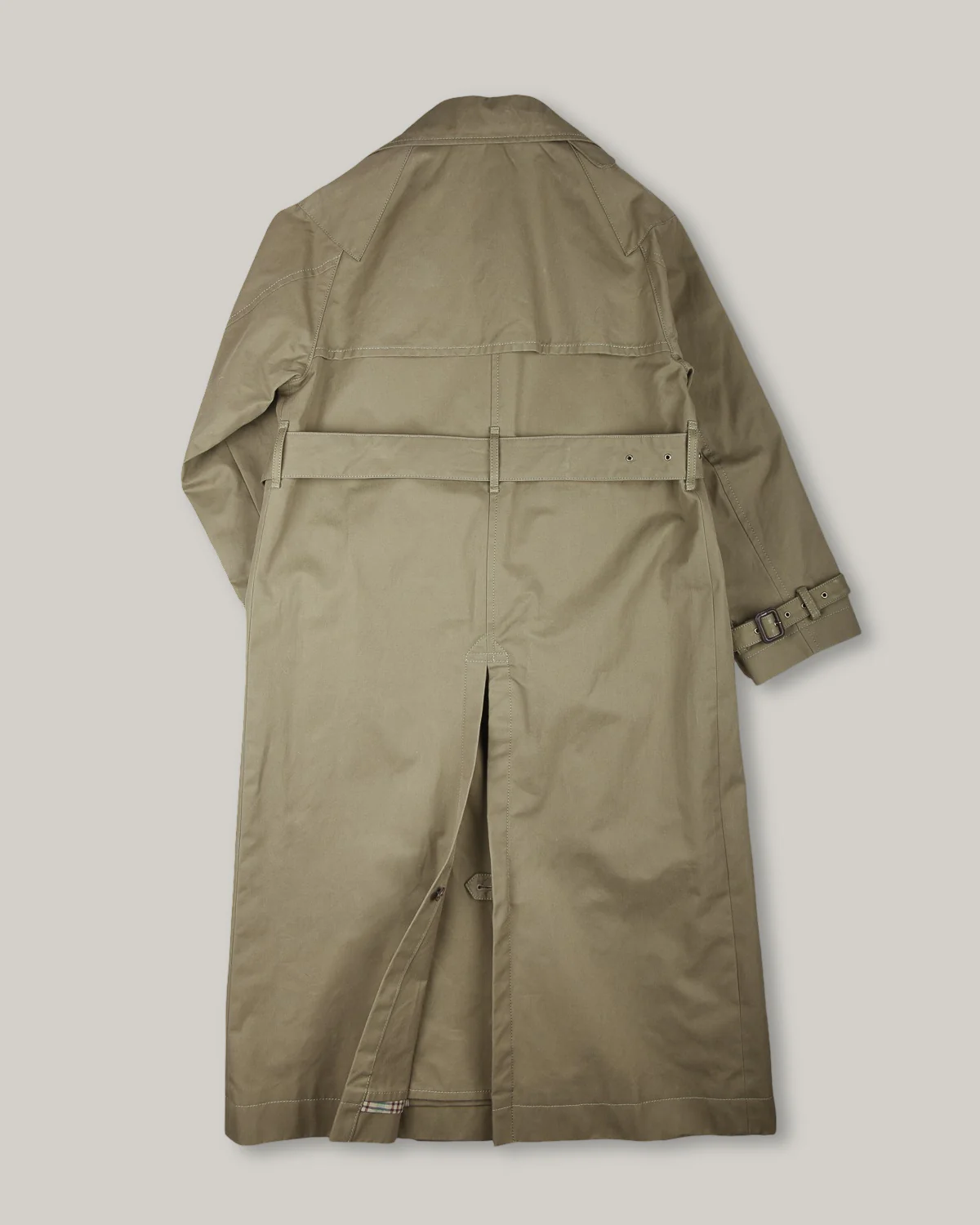 NIGEL CABOURN WOMAN 1948 BRITISH ARMY COAT - DARK GREEN - Image 9