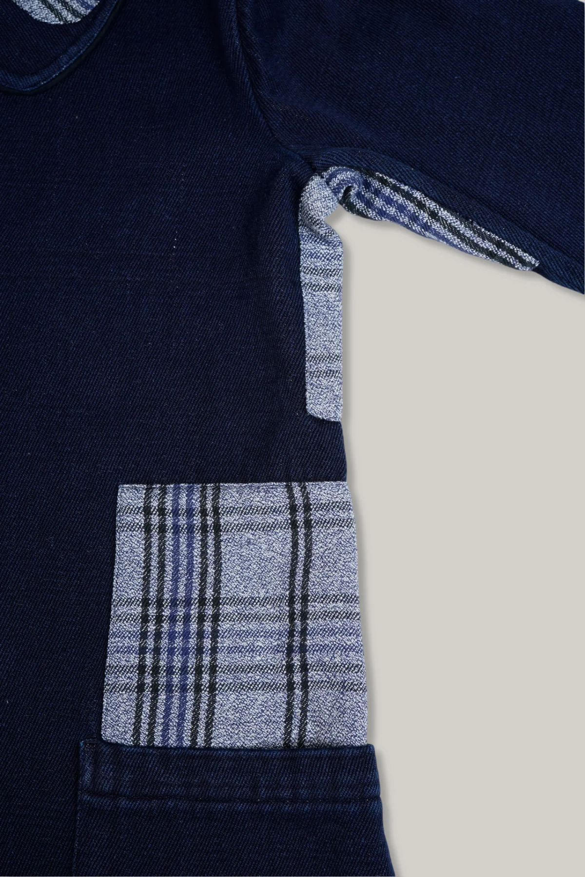 NIGEL CABOURN WOMAN X OMTC WORKWEAR COVERALL - DENIM - Image 8